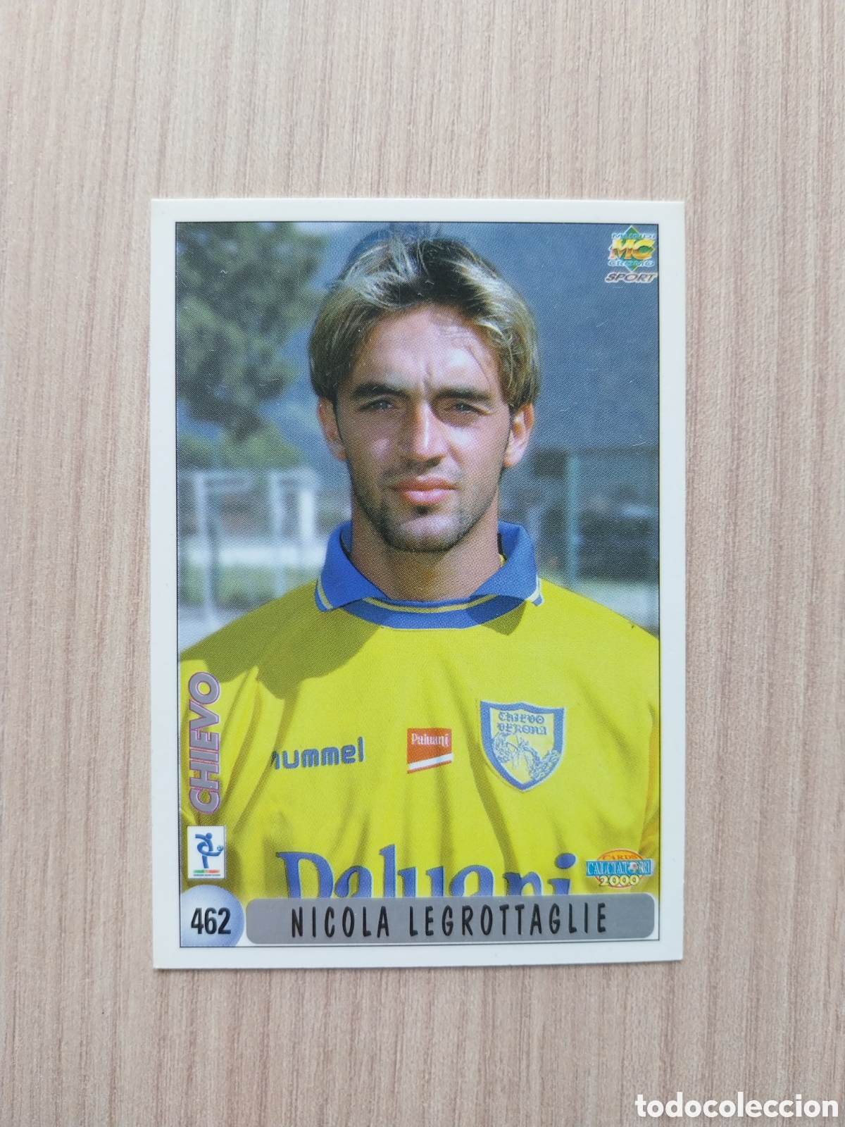 Cromos de F&uacute;tbol: NICOLA LEGROTTAGLIE FRANCESCO CARBONE N&deg; 463 FICHAJE CALCIATORI 1999 2000 99 00 CHIEVO MUNDICROMO