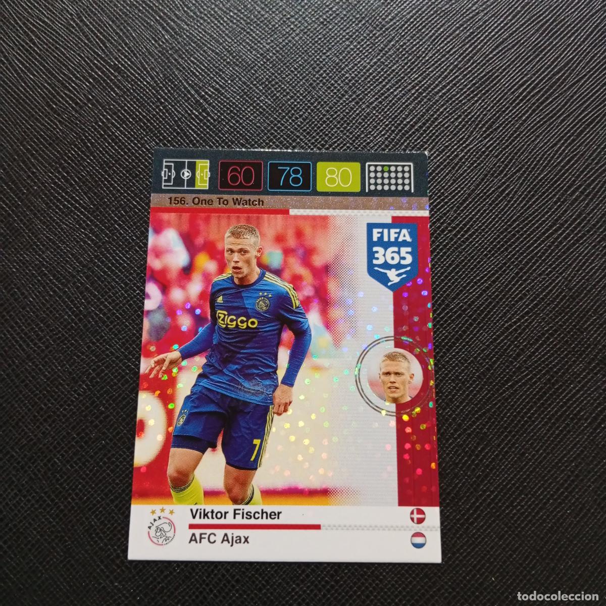 Cromos de F&uacute;tbol: 156 VIKTOR FISCHER AJAX ADRENALYN 2015 2016 FIFA 365 CROMO FUTBOL 15 16 - A182 PG199