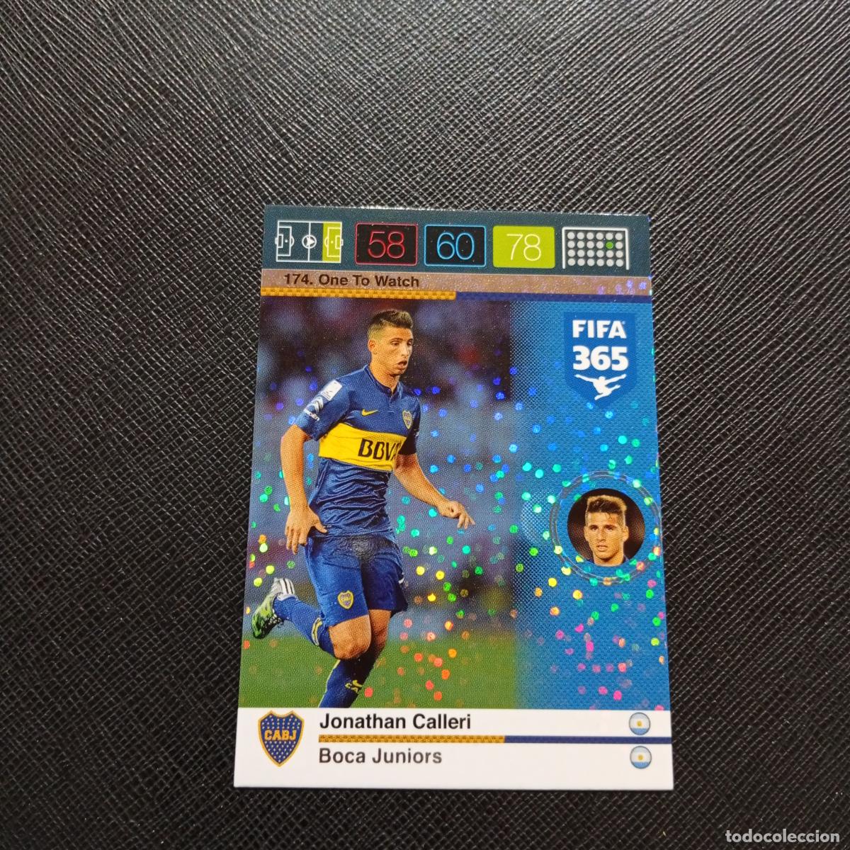 Cromos de F&uacute;tbol: 174 JONATHAN CALLERI BOCA JUNIORS ADRENALYN 2015 2016 FIFA 365 CROMO FUTBOL 15 16 - A182 PG217
