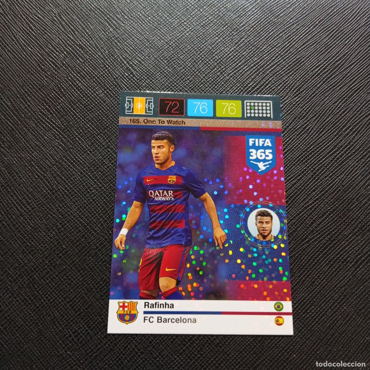Cromos de F&uacute;tbol: 165 RAFINHA BARCELONA ADRENALYN 2015 2016 FIFA 365 CROMO FUTBOL 15 16 - A182 PG244