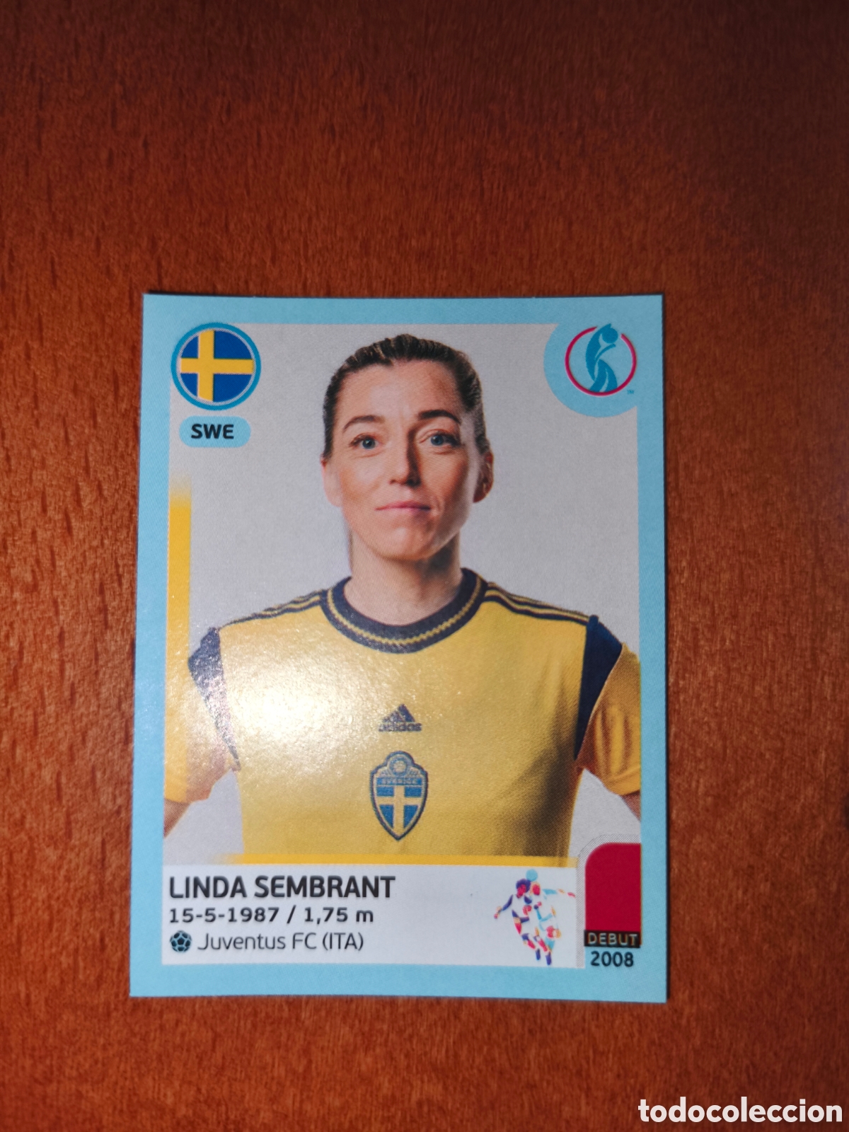 Cromos de F&uacute;tbol: Linda Sembrant n&deg;228 Uefa Women's Euro 2022 Suecia