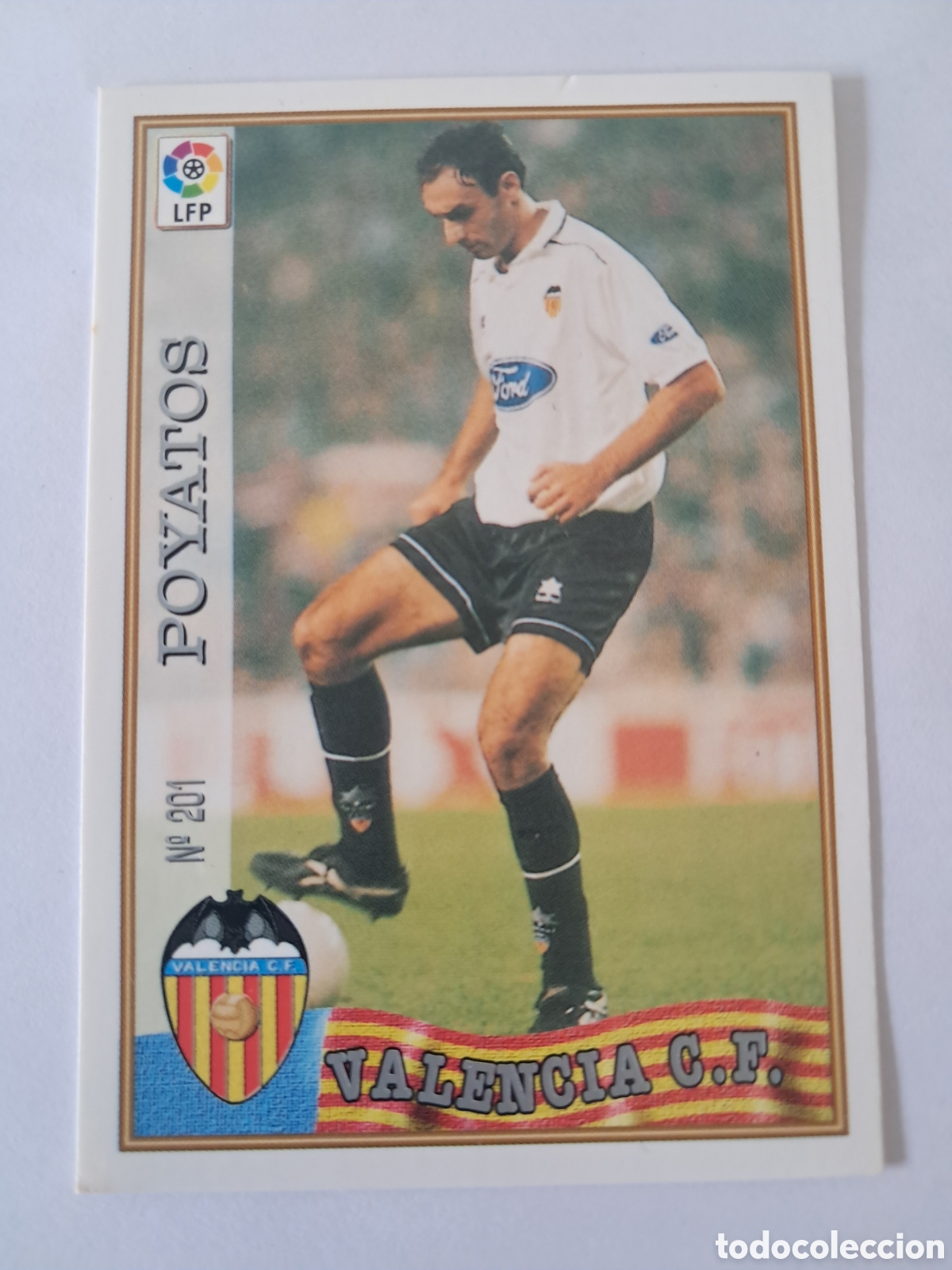 Cromos de F&uacute;tbol: 201 Poyatos Mundicromo