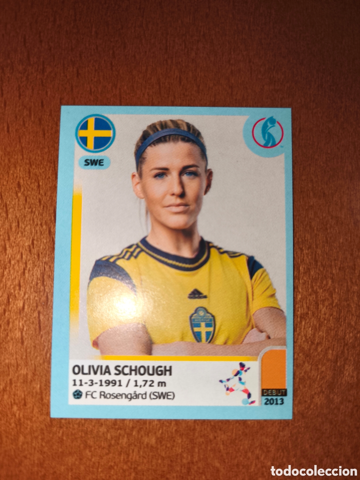 Cromos de F&uacute;tbol: Olivia Schough n&deg;232 Uefa Women's Euro 2022 Suecia