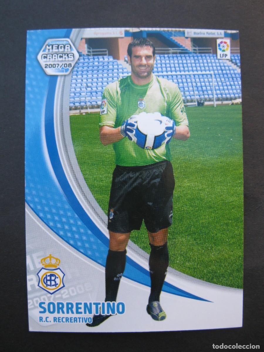 Cromos de F&uacute;tbol: SORRENTINO (R.C. RECREATIVO) - N&ordm; 254 - MEGACRACKS 2007-2008 - PANINI - 07-08.