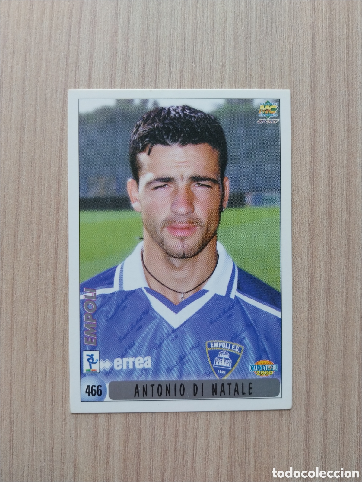 Cromos de F&uacute;tbol: ANTONIO DI NATALE GIANLUCA PORRO N&deg; 466 FICHAJE CALCIATORI 1999 2000 99 00 EMPOLI MUNDICROMO ITALIA