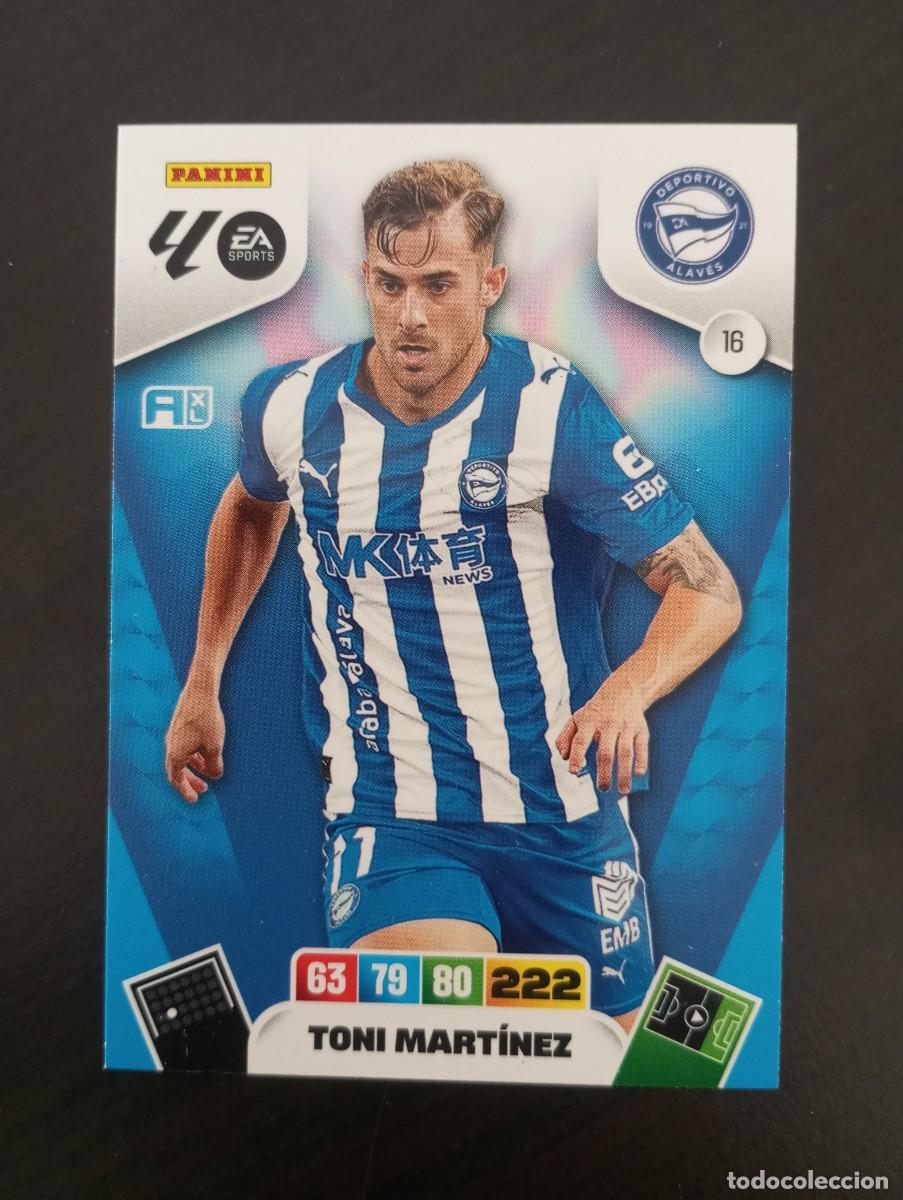 Cromos de F&uacute;tbol: CARD ADRENALYN XL PANINI 2025-2026 25 26 REGULAR TONI MARTINEZ ALAVES 16