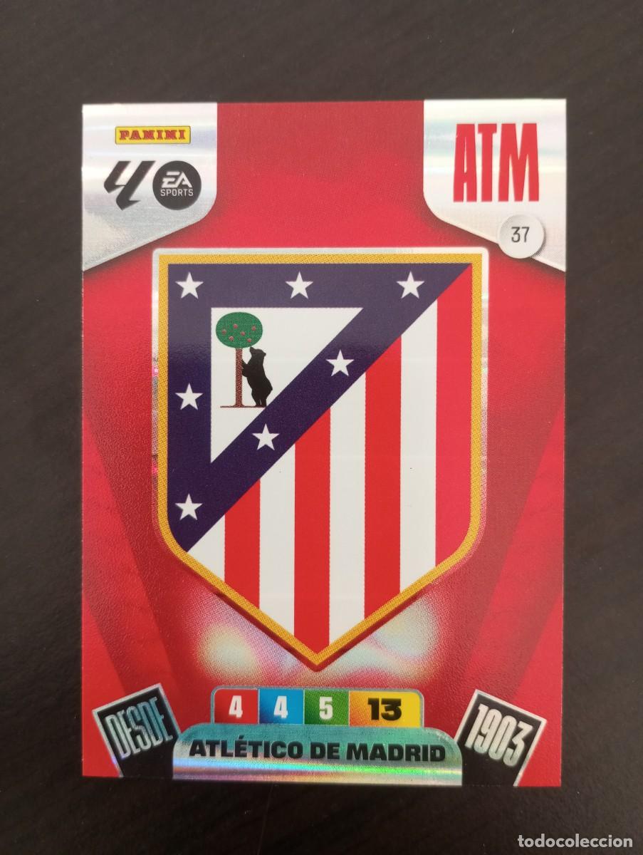Cromos de F&uacute;tbol: CARD ADRENALYN XL PANINI 2025-2026 25 26 ESCUDO ATLETICO DE MADRID 37