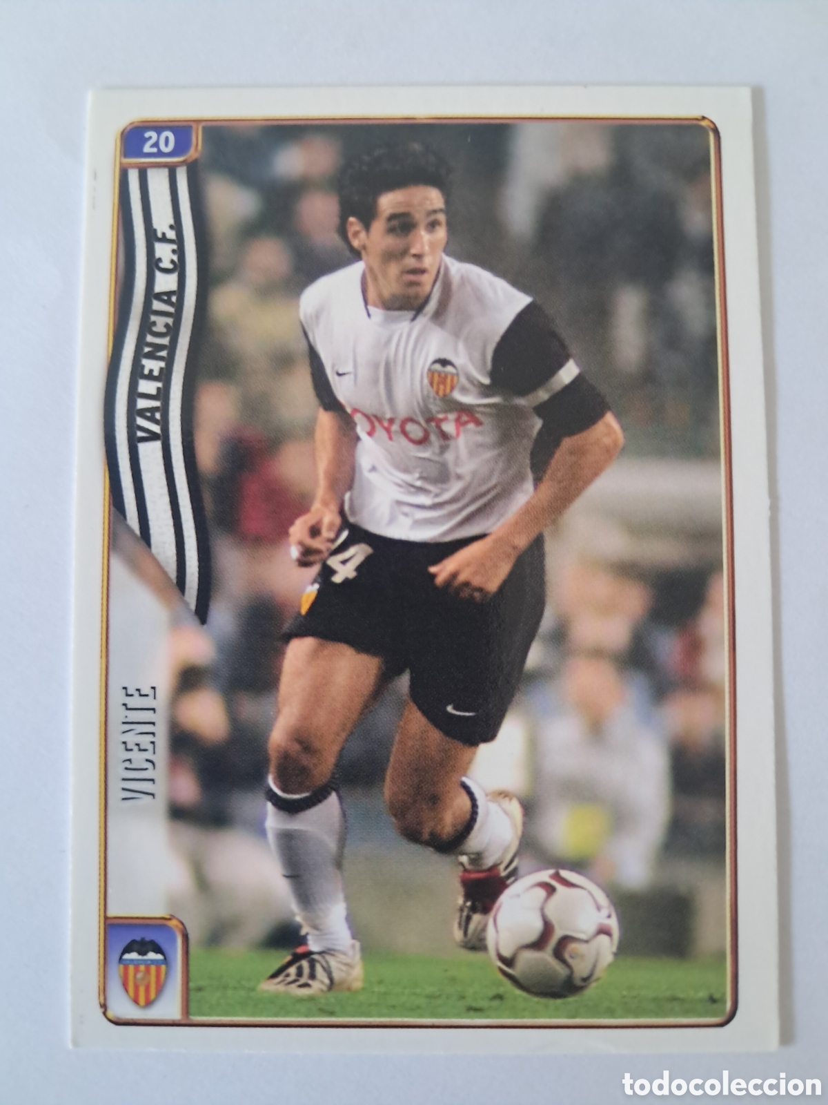 Cromos de F&uacute;tbol: 20 Vicente mundicromo