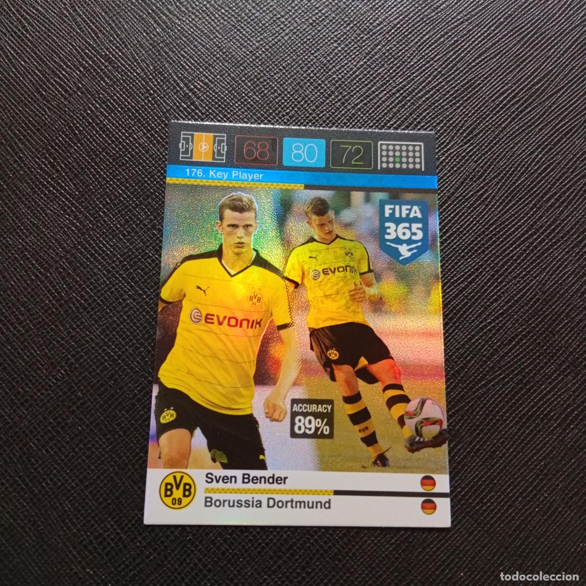 Cromos de F&uacute;tbol: 176 SVEN BENDER BORUSSIA DORTMUND ADRENALYN 2015 2016 FIFA 365 CROMO FUTBOL 15 16 - A182 PG271