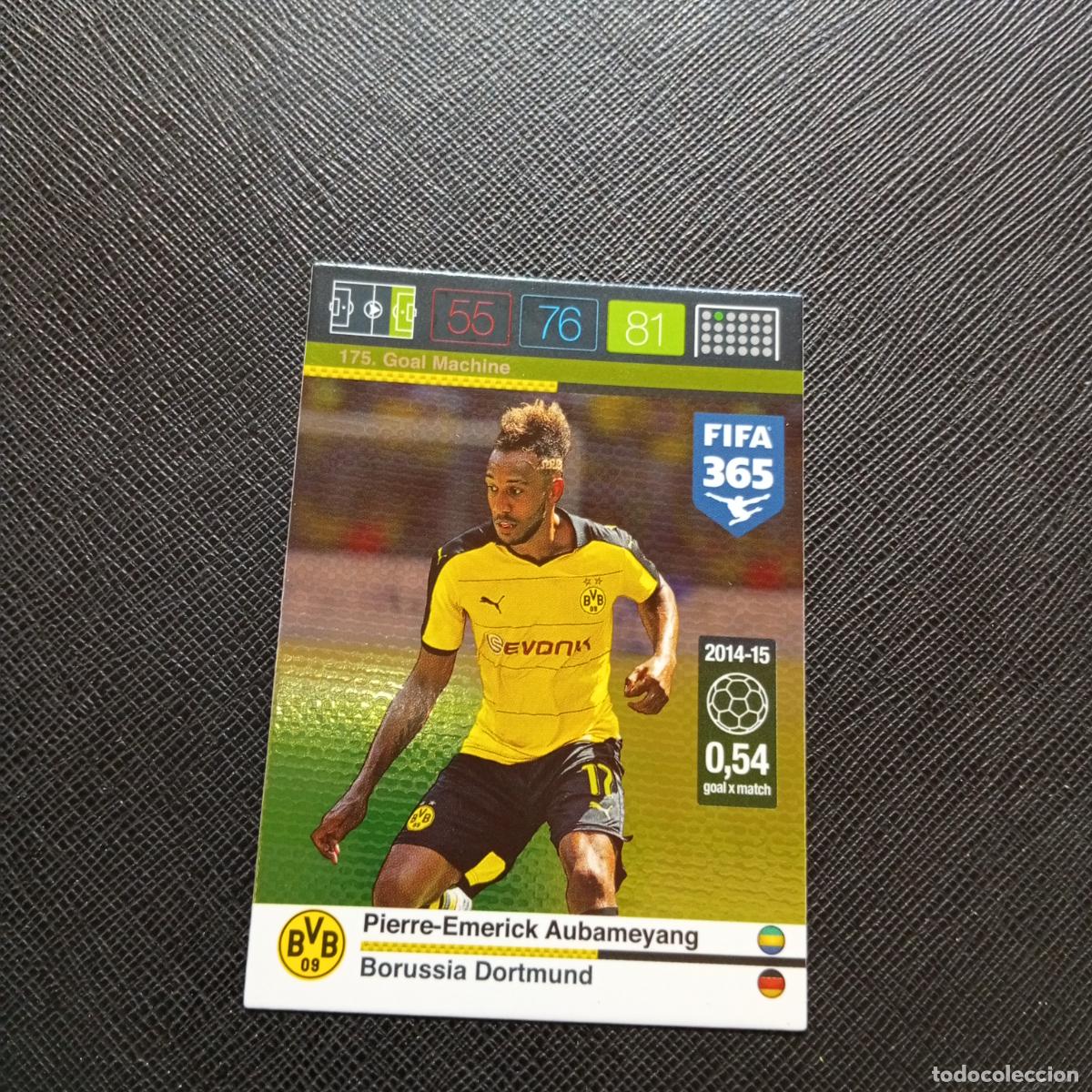 Cromos de F&uacute;tbol: 175 AUBAMEYANG BORUSSIA DORTMUND ADRENALYN 2015 2016 FIFA 365 CROMO FUTBOL 15 16 - A182 PG271