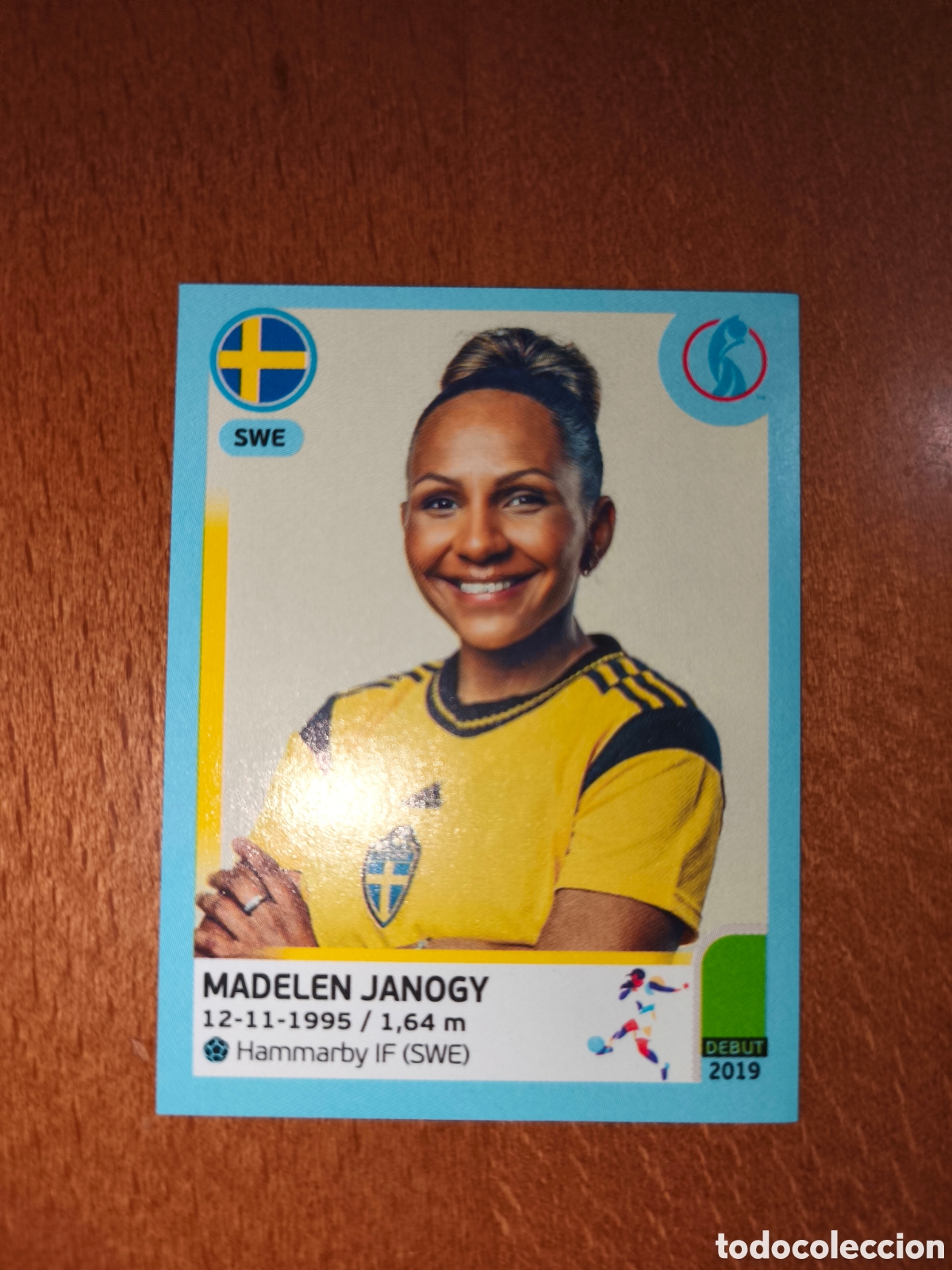 Cromos de F&uacute;tbol: Madelen Janogy n&deg;240 Uefa Women's Euro 2022 Suecia
