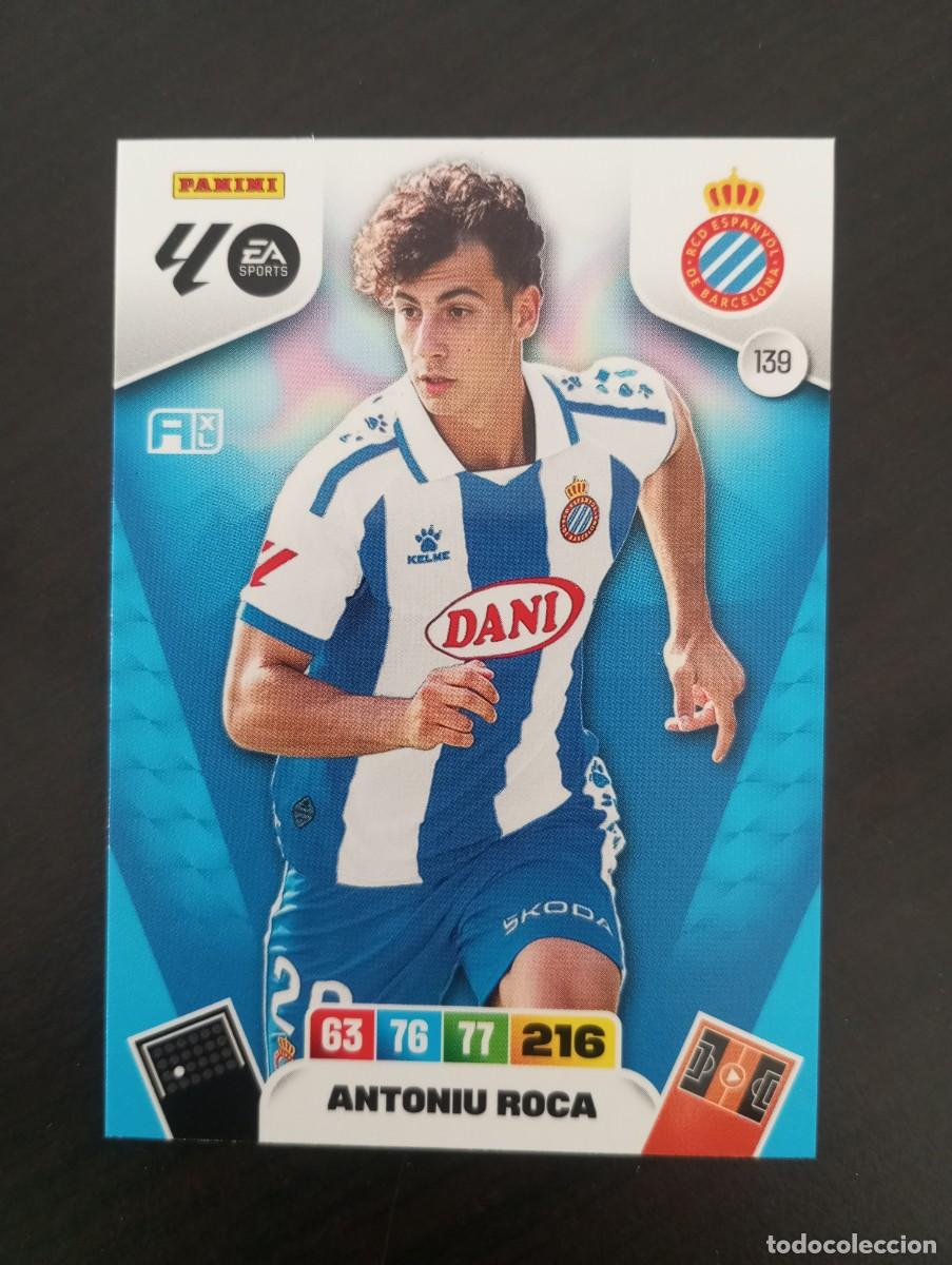 Cromos de F&uacute;tbol: CARD ADRENALYN XL PANINI 2025-2026 25 26 REGULAR ANTONIU ROCA ESPANYOL ESPA&Ntilde;OL 139