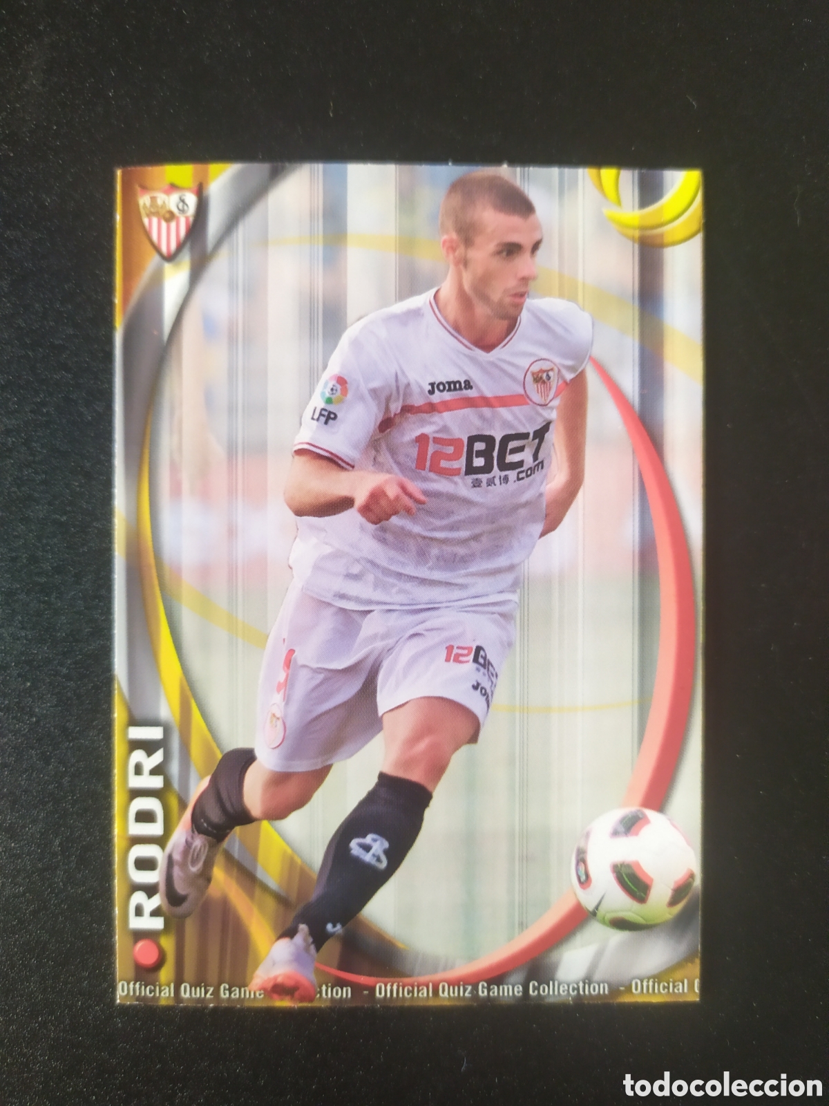 Cromos de F&uacute;tbol: Mundicromo fichas Liga 2010 2011 10 11 Rodri n&deg; 676 Sevilla