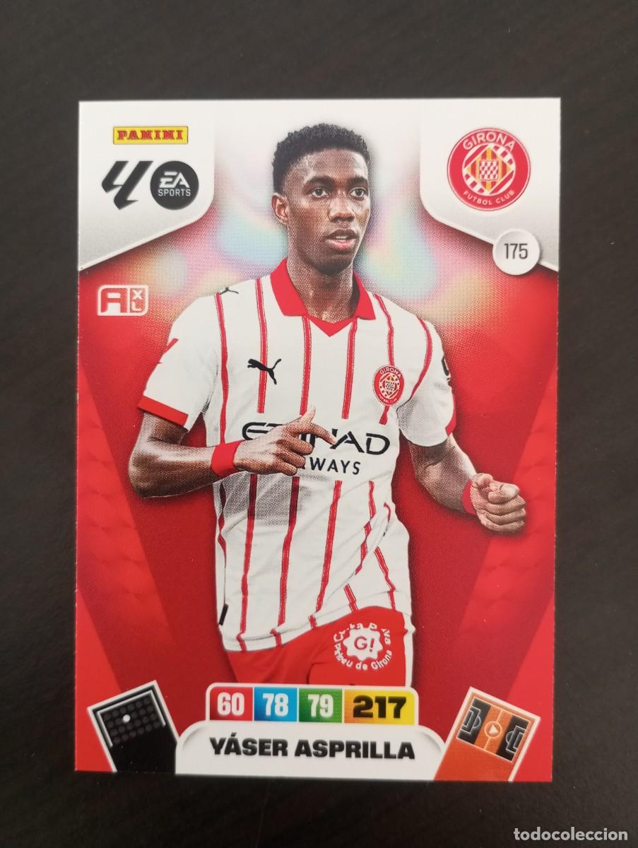 Cromos de F&uacute;tbol: CARD ADRENALYN XL PANINI 2025-2026 25 26 REGULAR YASER ASPRILLA GIRONA 175