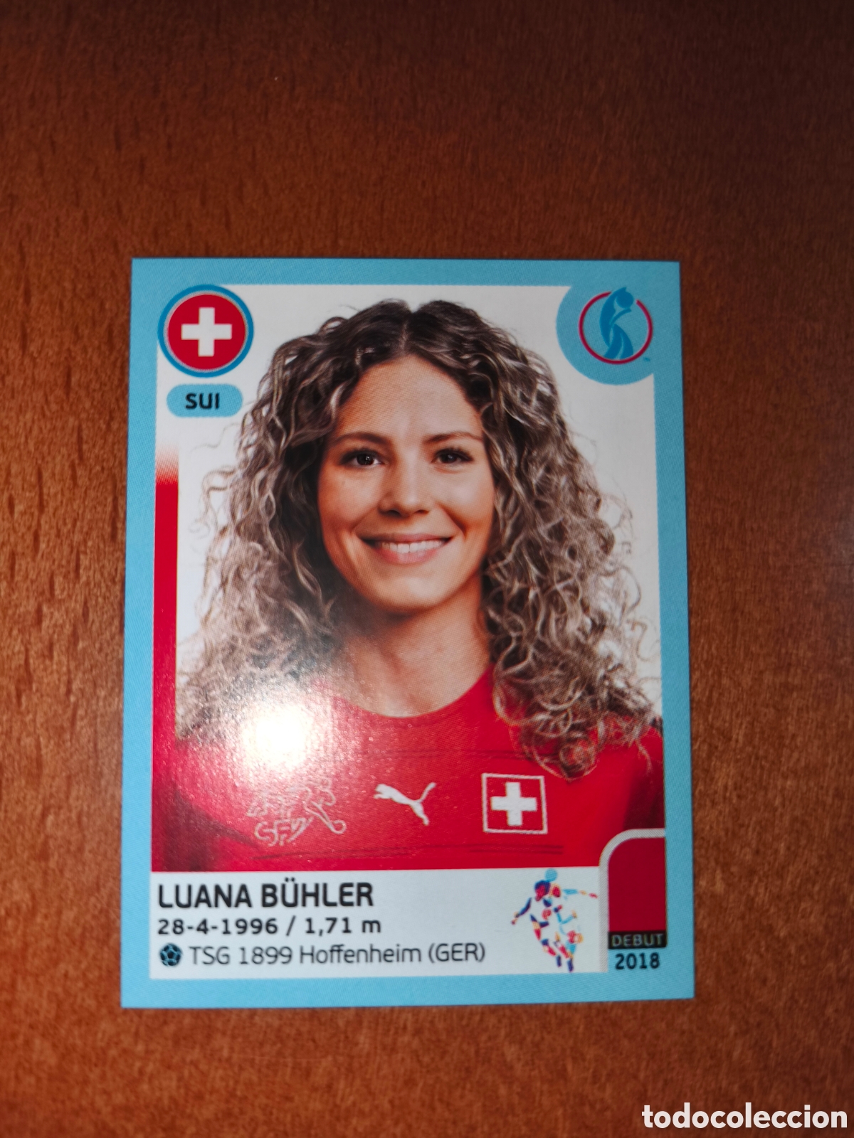 Cromos de F&uacute;tbol: Luana Buhler n&deg;265 Uefa Women's Euro 2022 Suecia
