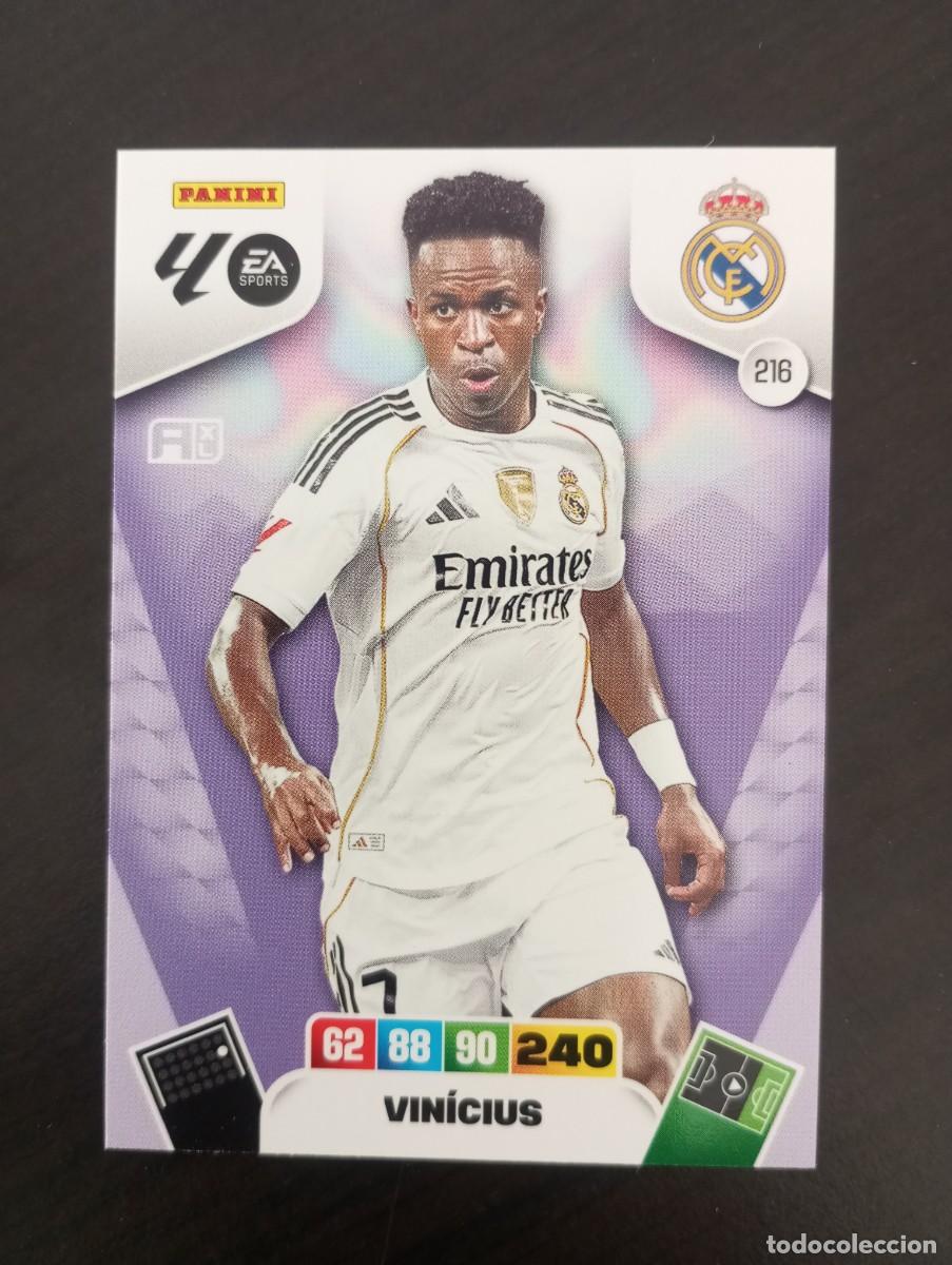 Cromos de F&uacute;tbol: CARD ADRENALYN XL PANINI 2025-2026 25 26 REGULAR VINICIUS REAL MADRID 216