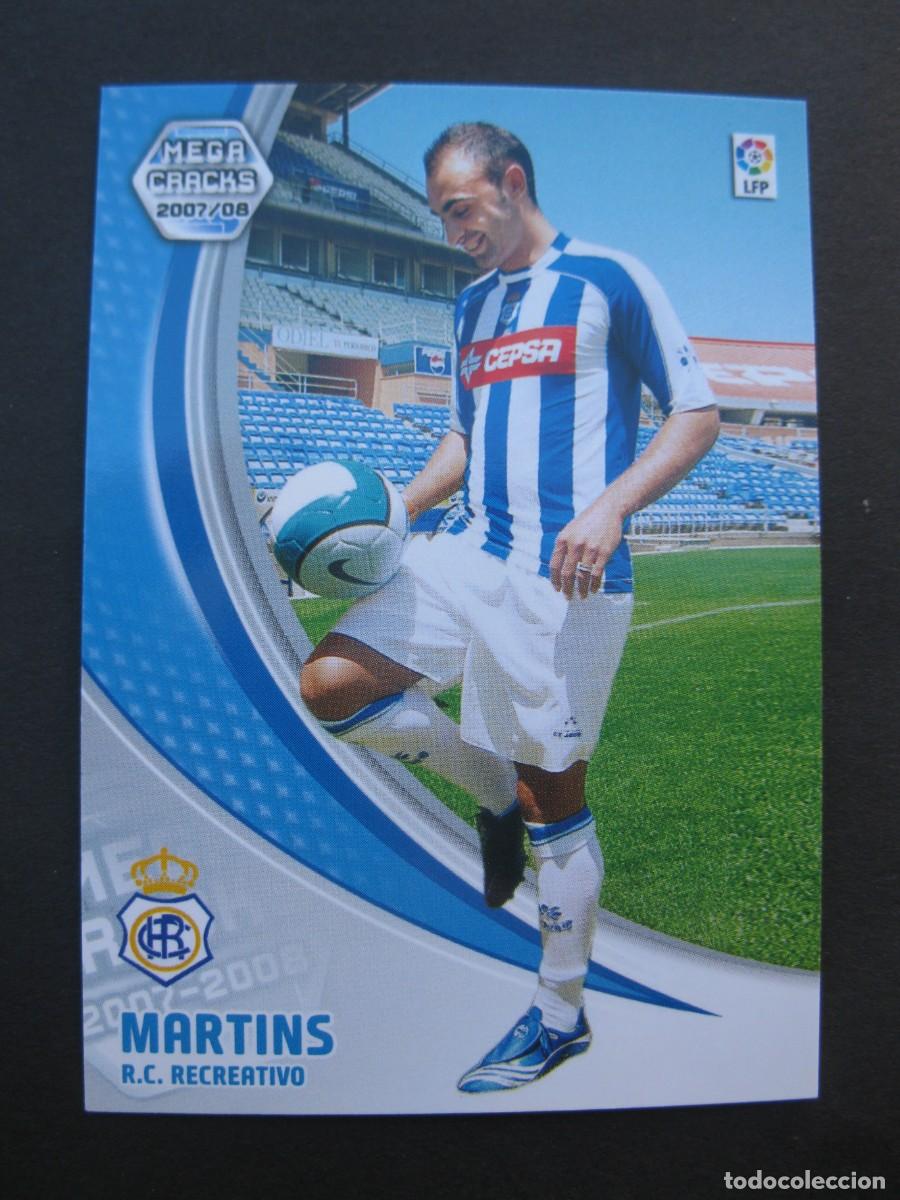 Cromos de F&uacute;tbol: MARTINS (R.C. RECREATIVO) - N&ordm; 261 - MEGACRACKS 2007-2008 - PANINI - 07-08.