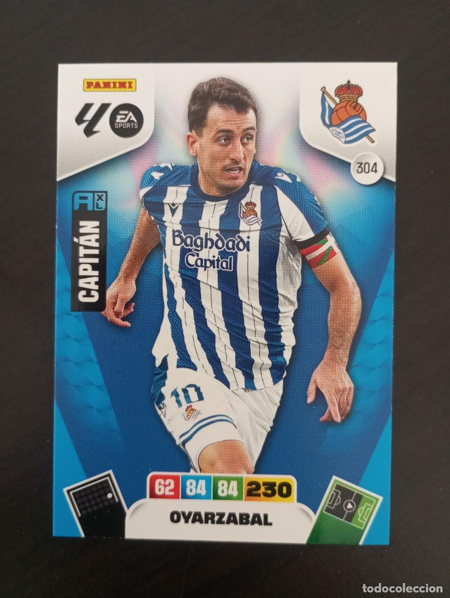 Cromos de F&uacute;tbol: CARD ADRENALYN XL PANINI 2025-2026 25 26 REGULAR OYARZABAL REAL SOCIEDAD 304
