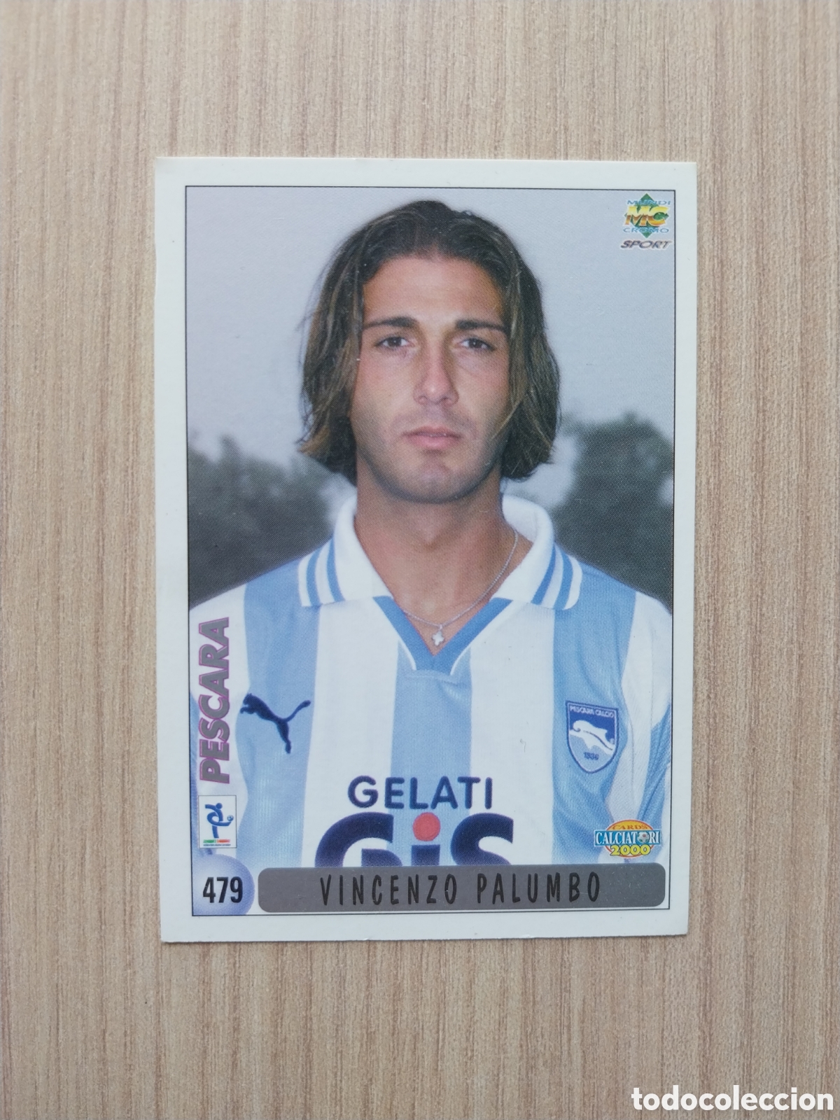 Cromos de F&uacute;tbol: VINCENZO PALUMBO DANIELE ASSOGNA N&deg; 479 FICHAJE CALCIATORI 1999 2000 99 00 PESCARA MUNDICROMO ITALIA
