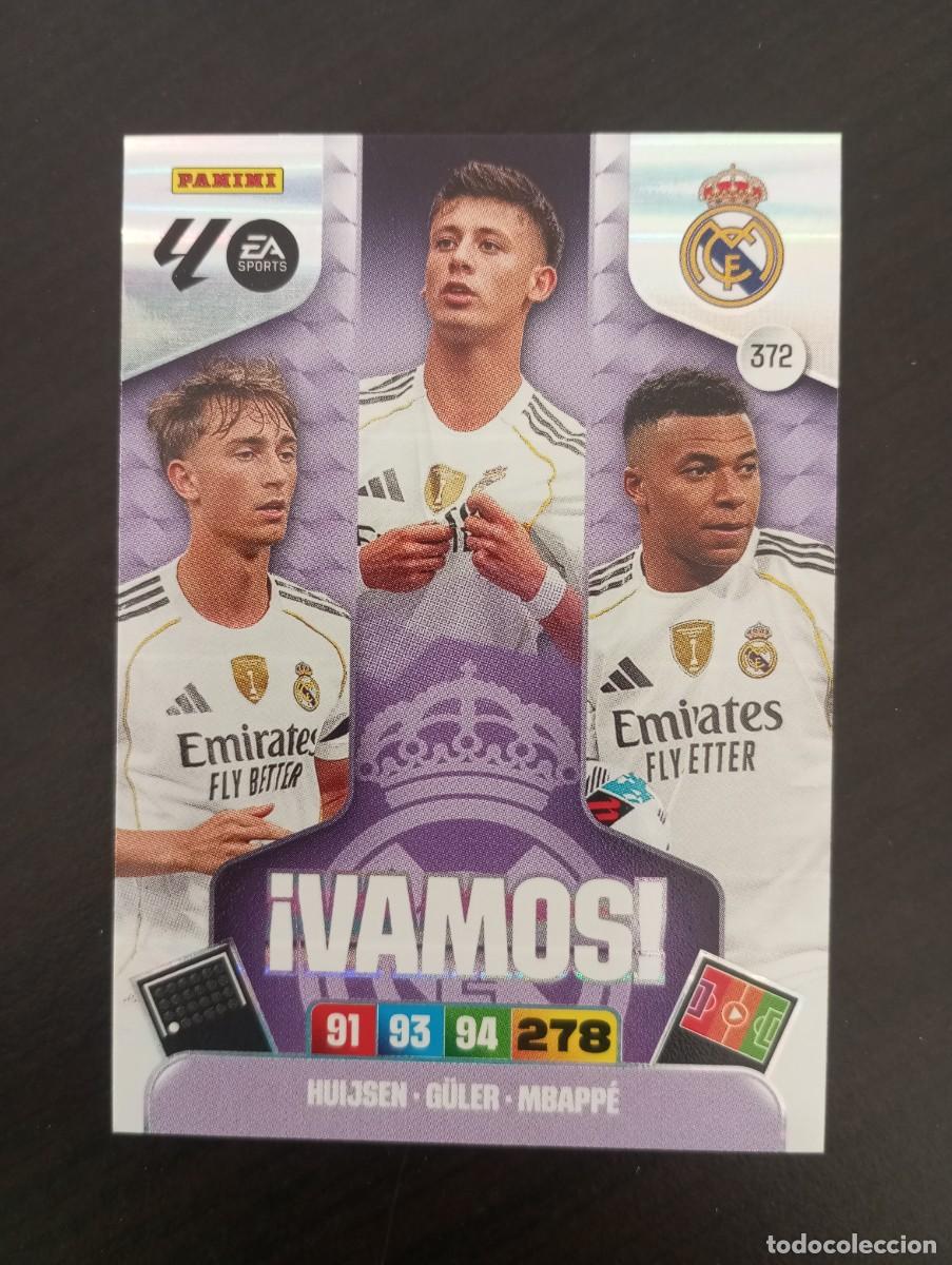 Cromos de F&uacute;tbol: CARD ADRENALYN XL PANINI 2025-2026 25 26 VAMOS REAL MADRID 372