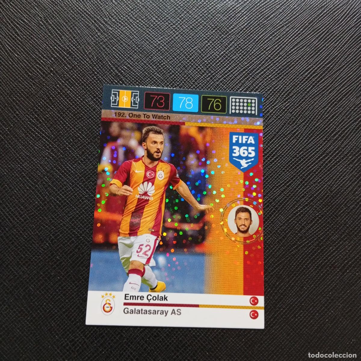 Cromos de F&uacute;tbol: 192 EMRE COLAK GALATASARAY ADRENALYN 2015 2016 FIFA 365 CROMO FUTBOL 15 16 - A182 PG298