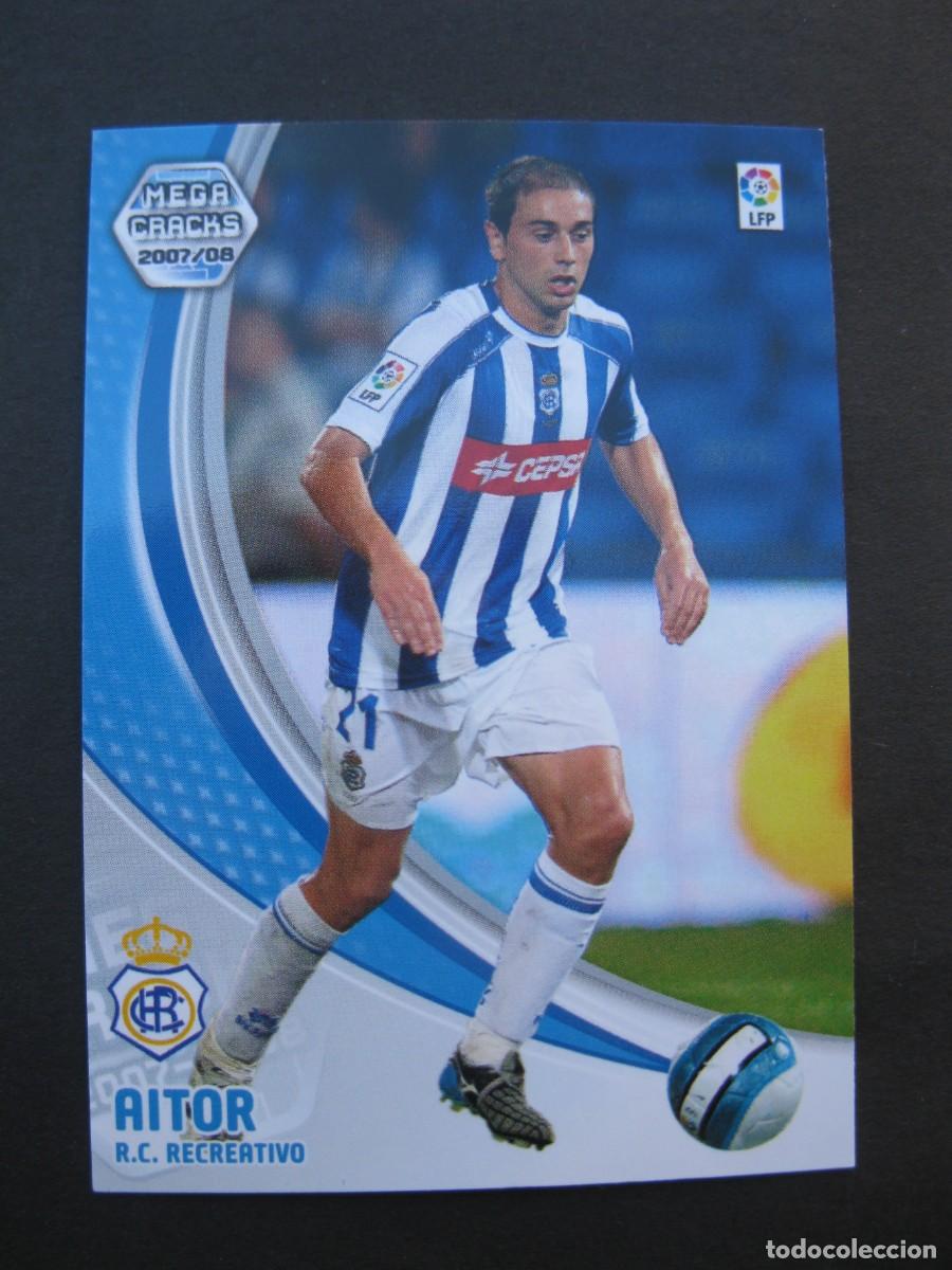 Cromos de F&uacute;tbol: AITOR (R.C. RECREATIVO) - N&ordm; 265 - MEGACRACKS 2007-2008 - PANINI - 07-08.