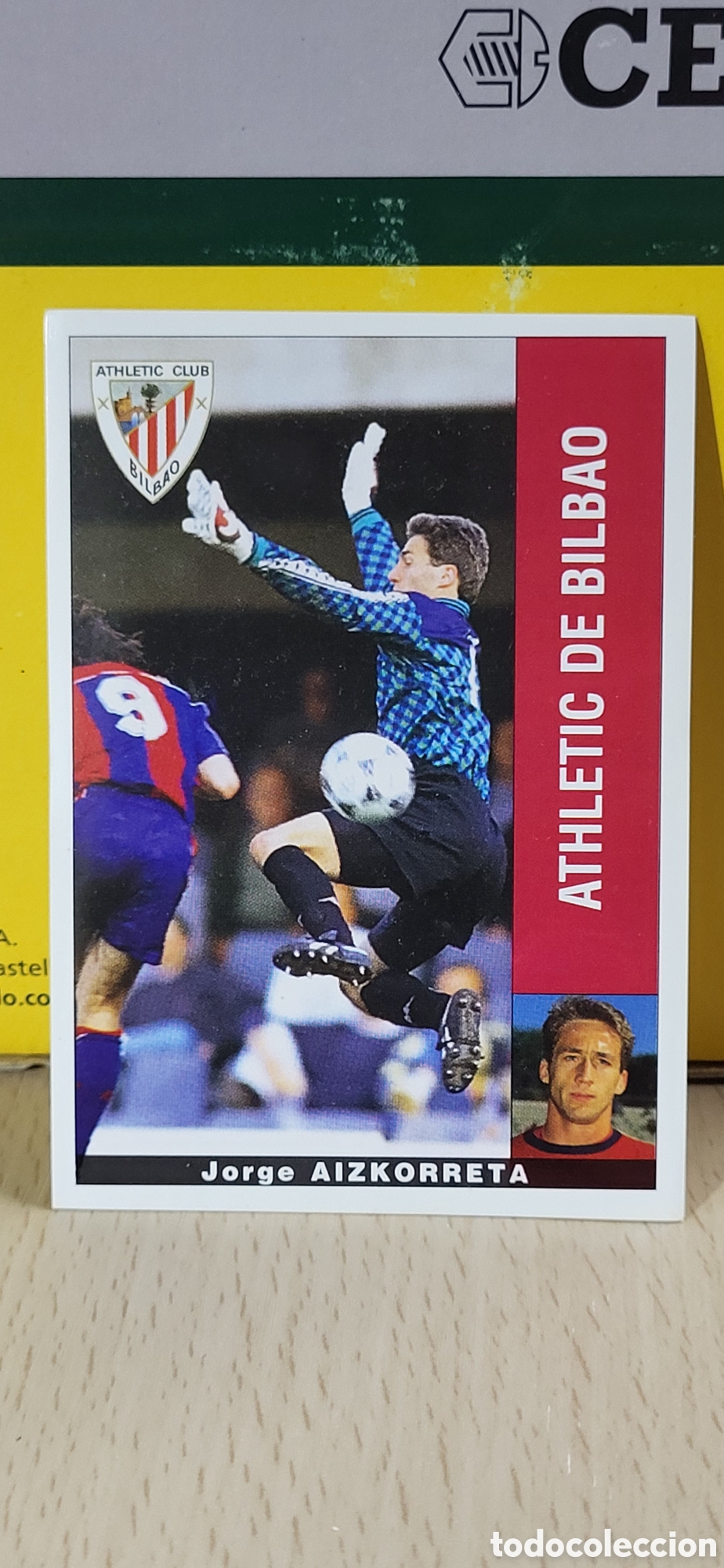 Football Stickers: JORGE AIZKORRETA ATHLETIC CLUB BILBAO LIGA 95 96 DE FUTBOL PROFESIONAL PANINI