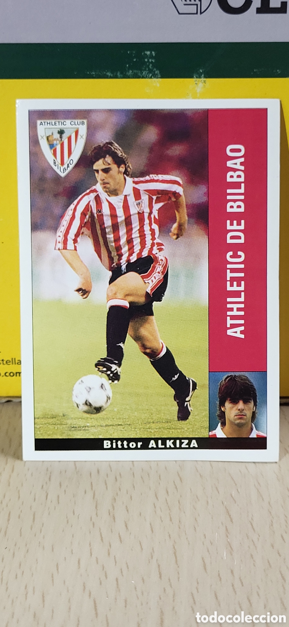 Fu&szlig;ball-Sticker: BITTOR ALKIZA ATHLETIC CLUB BILBAO LIGA 95 96 DE FUTBOL PROFESIONAL PANINI