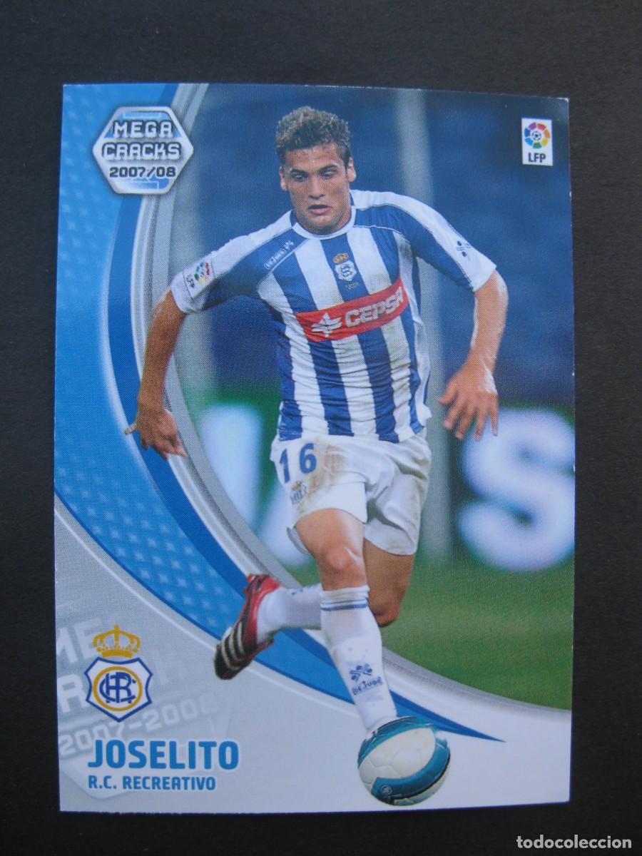 Cromos de F&uacute;tbol: JOSELITO (R.C. RECREATIVO) - N&ordm; 266 - MEGACRACKS 2007-2008 - PANINI - 07-08.