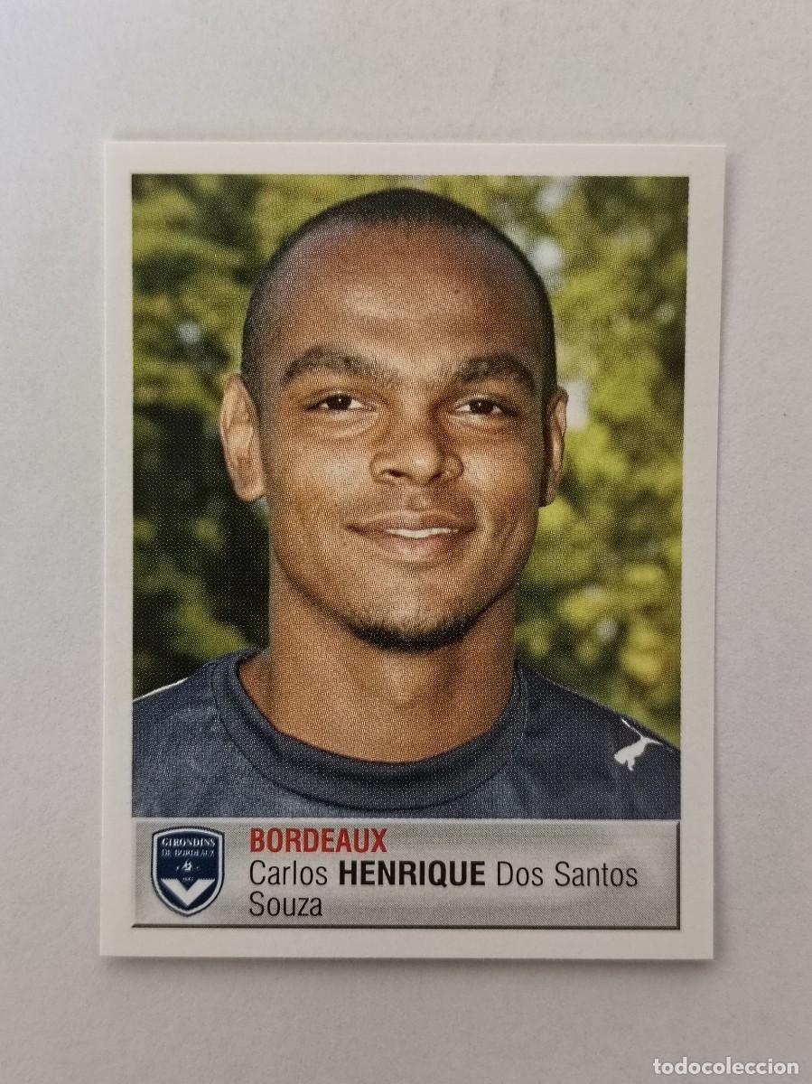 Cromos de F&uacute;tbol: #54 CARLOS HENRIQUE DOS SANTOS SOUZA (BURDEOS) LIGUE 1 FOOT 2007 PANINI