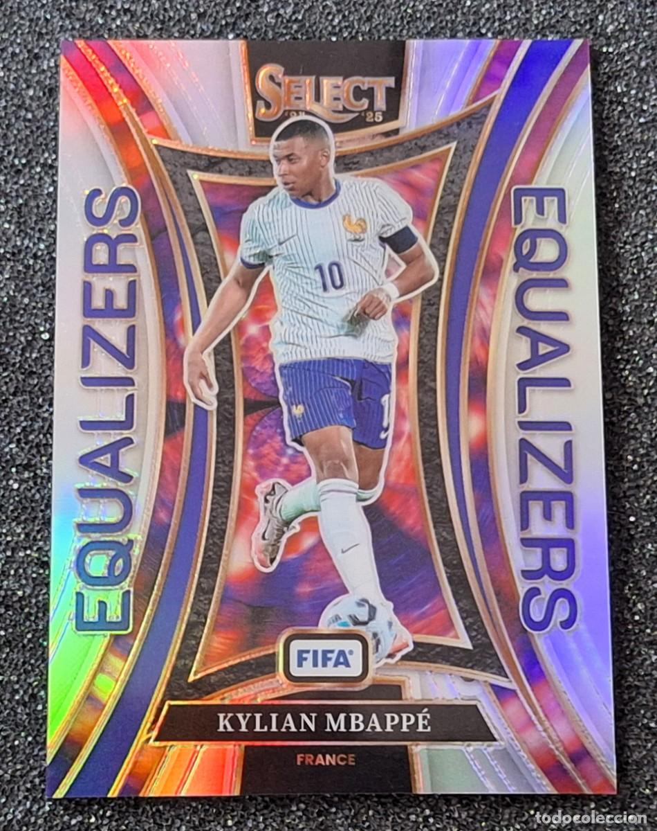 Cromos de F&uacute;tbol: Kylian Mbappe Francia Panini Select Soccer Equalizers Prizm