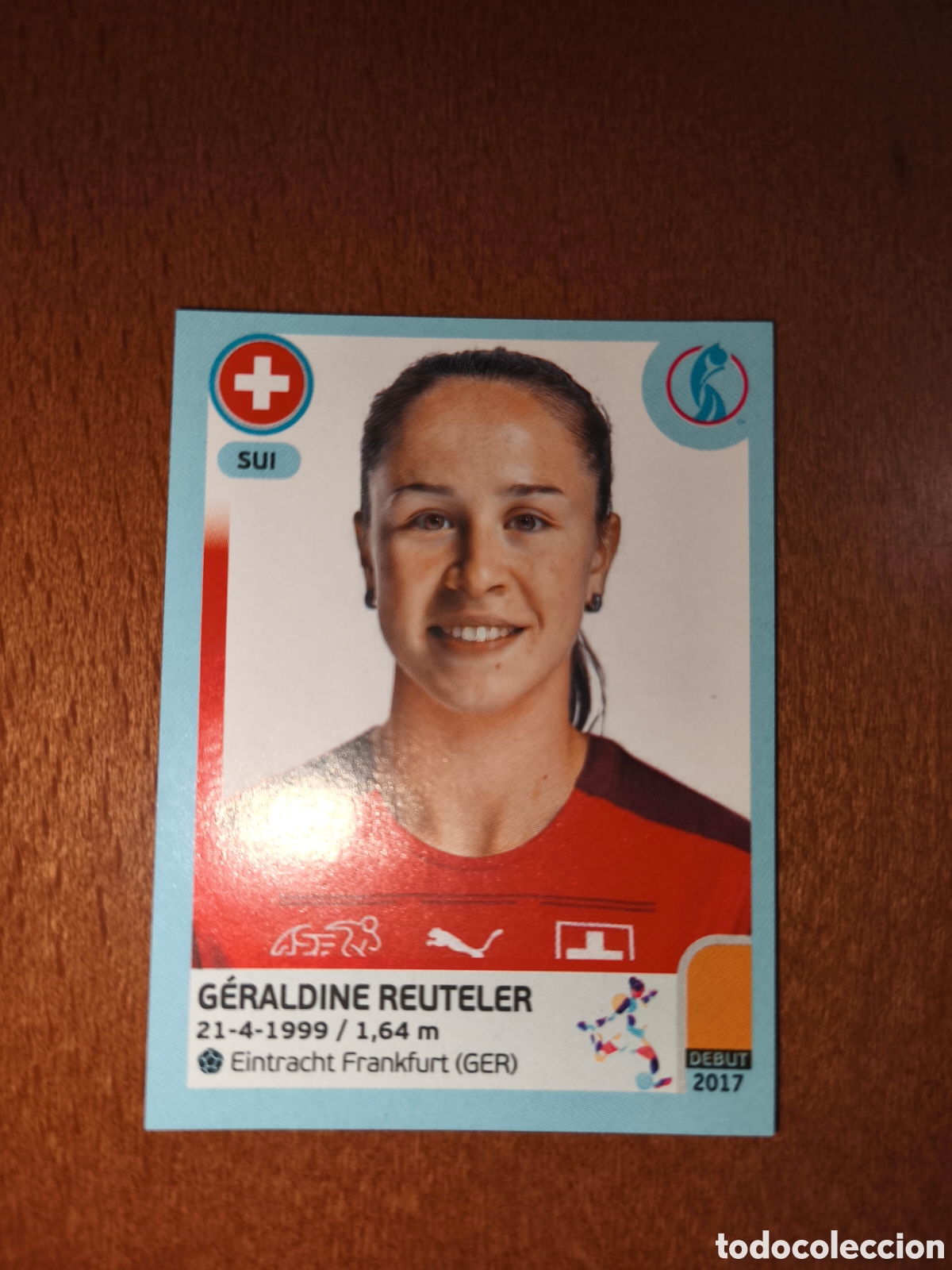Cromos de F&uacute;tbol: Geraldine Reuteler n&deg;278 Uefa Women's Euro 2022 Suiza