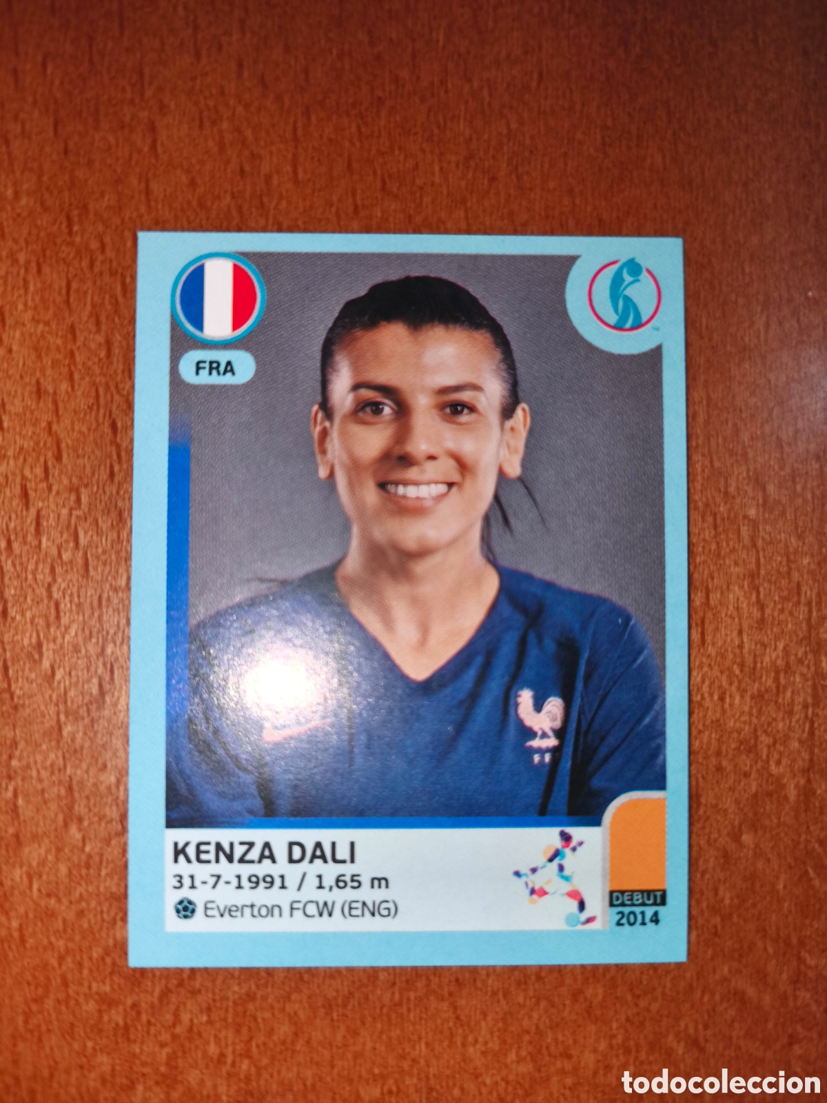 Cromos de F&uacute;tbol: Kenza Dali n&deg;296 Uefa Women's Euro 2022 Francia