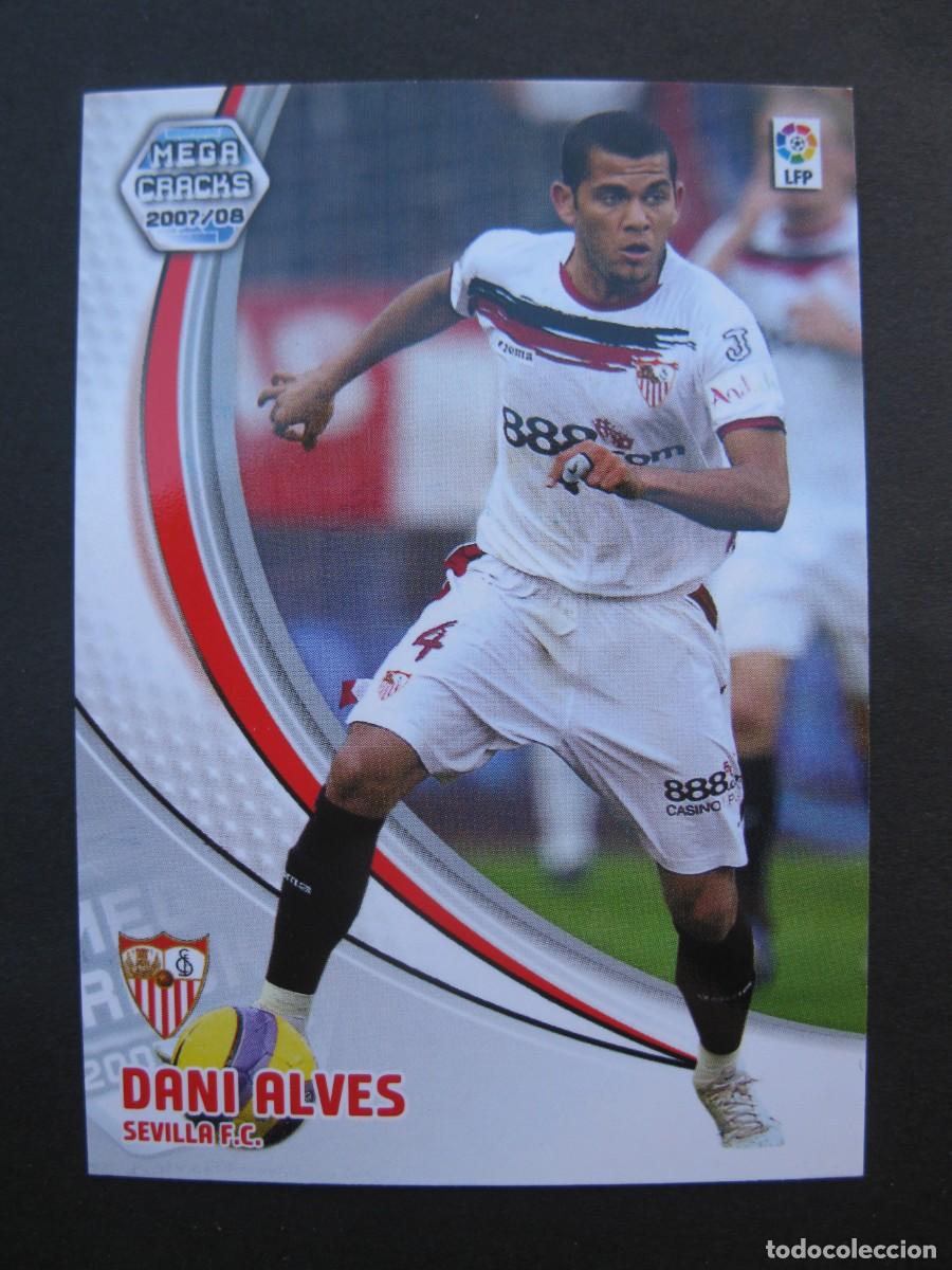 Cromos de F&uacute;tbol: DANI ALVES (SEVILLA F.C.) - N&ordm; 273 - MEGACRACKS 2007-2008 - PANINI - 07-08.