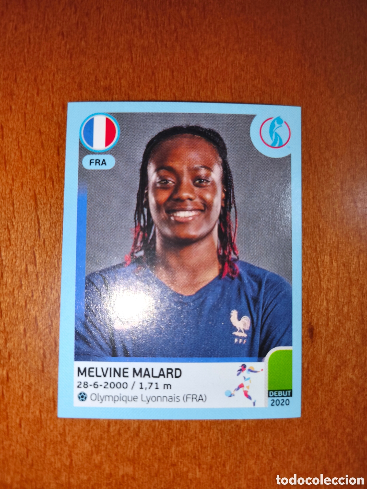 Cromos de F&uacute;tbol: Melvine Malard n&deg;303 Uefa Women's Euro 2022 Francia