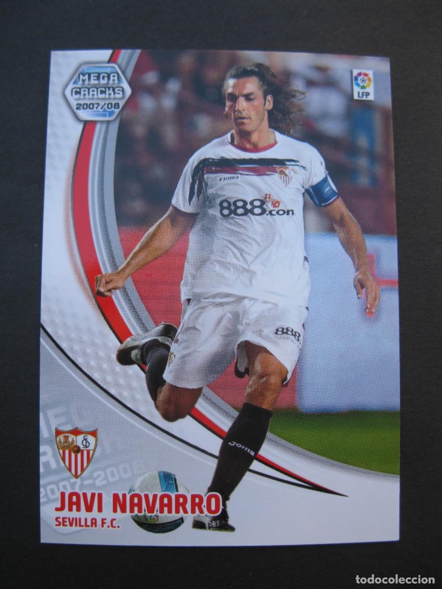 Cromos de F&uacute;tbol: JAVI NAVARRO (SEVILLA F.C.) - N&ordm; 275 - MEGACRACKS 2007-2008 - PANINI - 07-08.
