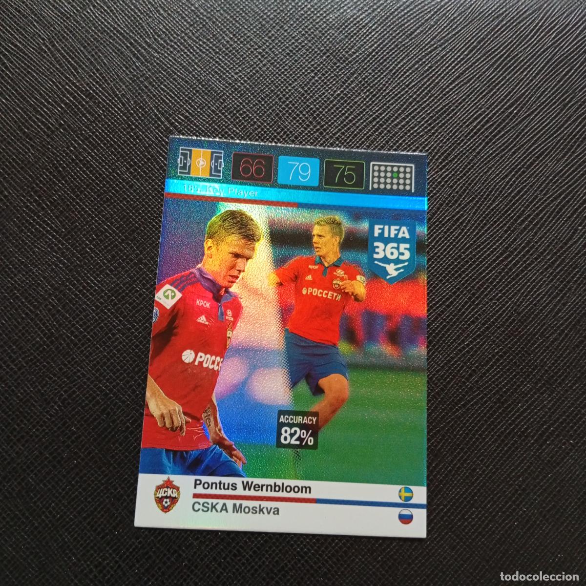 Cromos de F&uacute;tbol: 185 PANTUS WERNBLOON CSKA MOSCU ADRENALYN 2015 2016 FIFA 365 CROMO FUTBOL 15 16 - A182 PG325