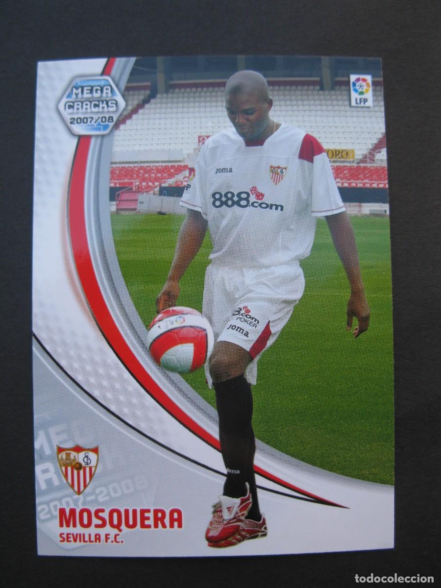 Cartes &agrave; collectionner de Football: MOSQUERA (SEVILLA F.C.) - N&ordm; 275 BIS - NUEVA FICHA - MEGACRACKS 2007-2008 - PANINI - 07-08.
