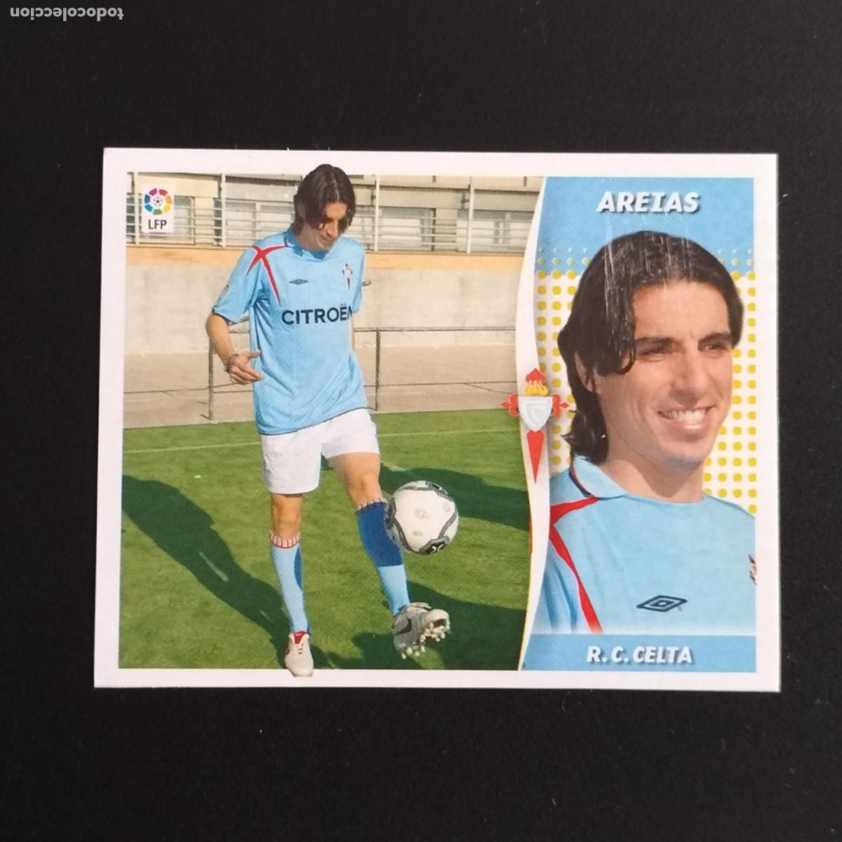 Cartes &agrave; collectionner de Football: FICHAJE O COLOCA AREIAS CELTA VIGO AMPLIACION INVIERNO ESTE CROMOS ALBUM LIGA 2006 2007 06 07