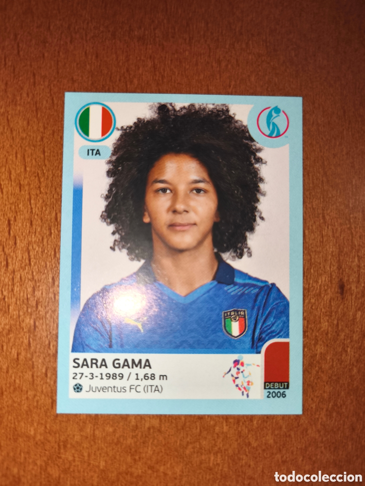 Cartes &agrave; collectionner de Football: Sara Gama n&deg;309 Uefa Women's Euro 2022 Italia