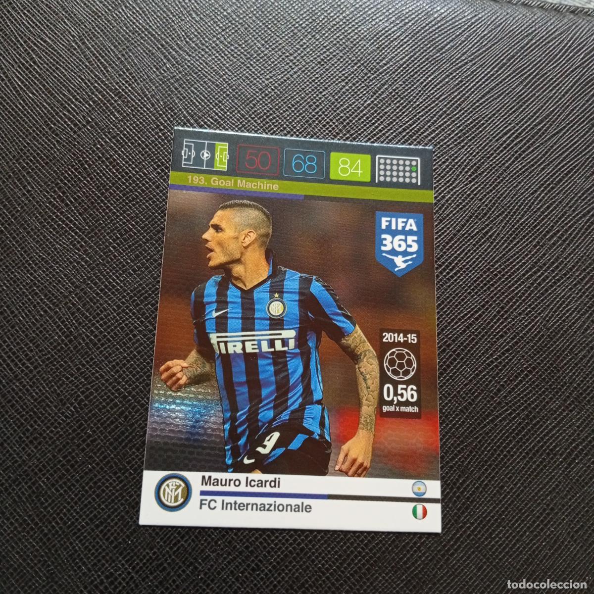 Figurine di Calcio: 193 MAURO ICARDI INTER MILAN ADRENALYN 2015 2016 FIFA 365 CROMO FUTBOL 15 16 - A182 PG352