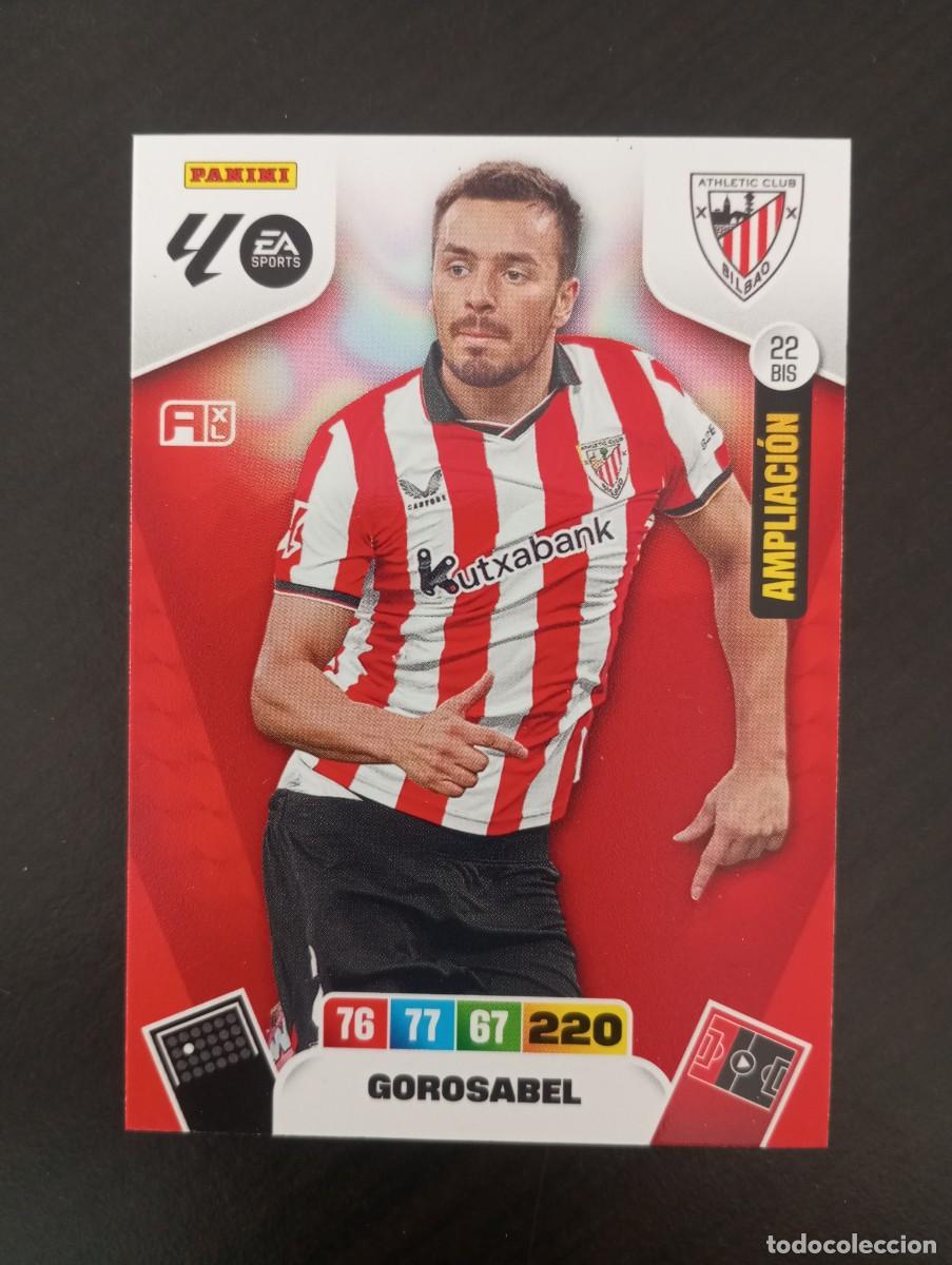 Cromos de F&uacute;tbol: CARD ADRENALYN XL PANINI 2025-2026 25 26 AMPLIACI&Oacute;N GOROSABEL ATHLETIC 22 BIS