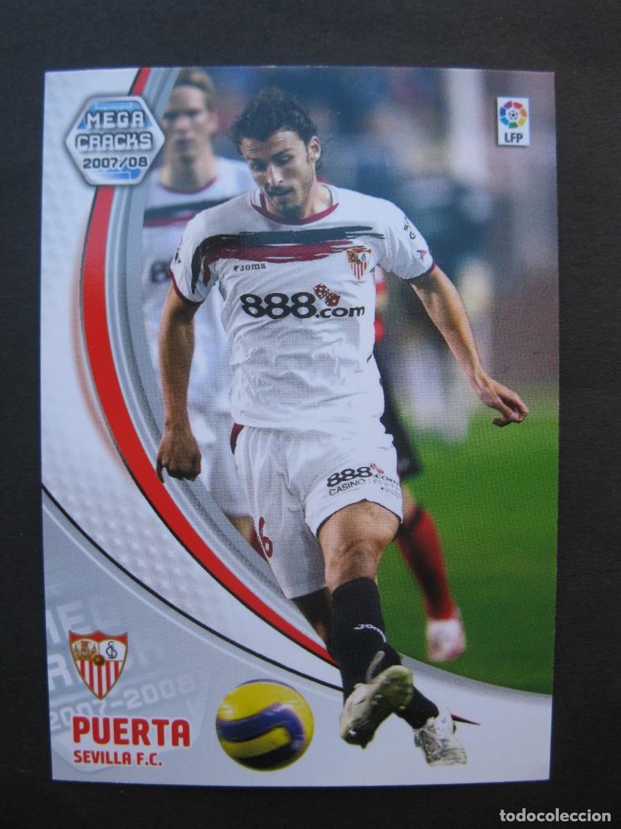 Cromos de F&uacute;tbol: PUERTA (SEVILLA F.C.) - N&ordm; 278 - MEGACRACKS 2007-2008 - PANINI - 07-08.