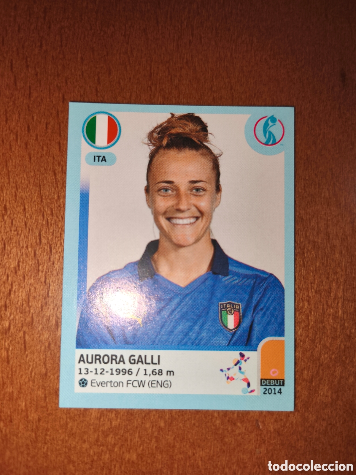 Cromos de F&uacute;tbol: Aurora Galli n&deg;316 Uefa Women's Euro 2022 Italia
