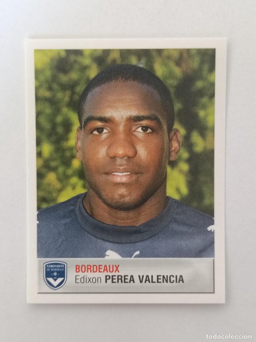 Cromos de F&uacute;tbol: #70 EDIXON PEREA VALENCIA (BURDEOS) LIGUE 1 FOOT 2007 PANINI