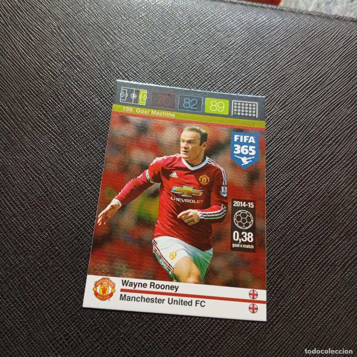 Cromos de F&uacute;tbol: 199 ROONEY MANCHESTER UNITED ADRENALYN 2015 2016 FIFA 365 CROMO FUTBOL 15 16 - A182 PG361