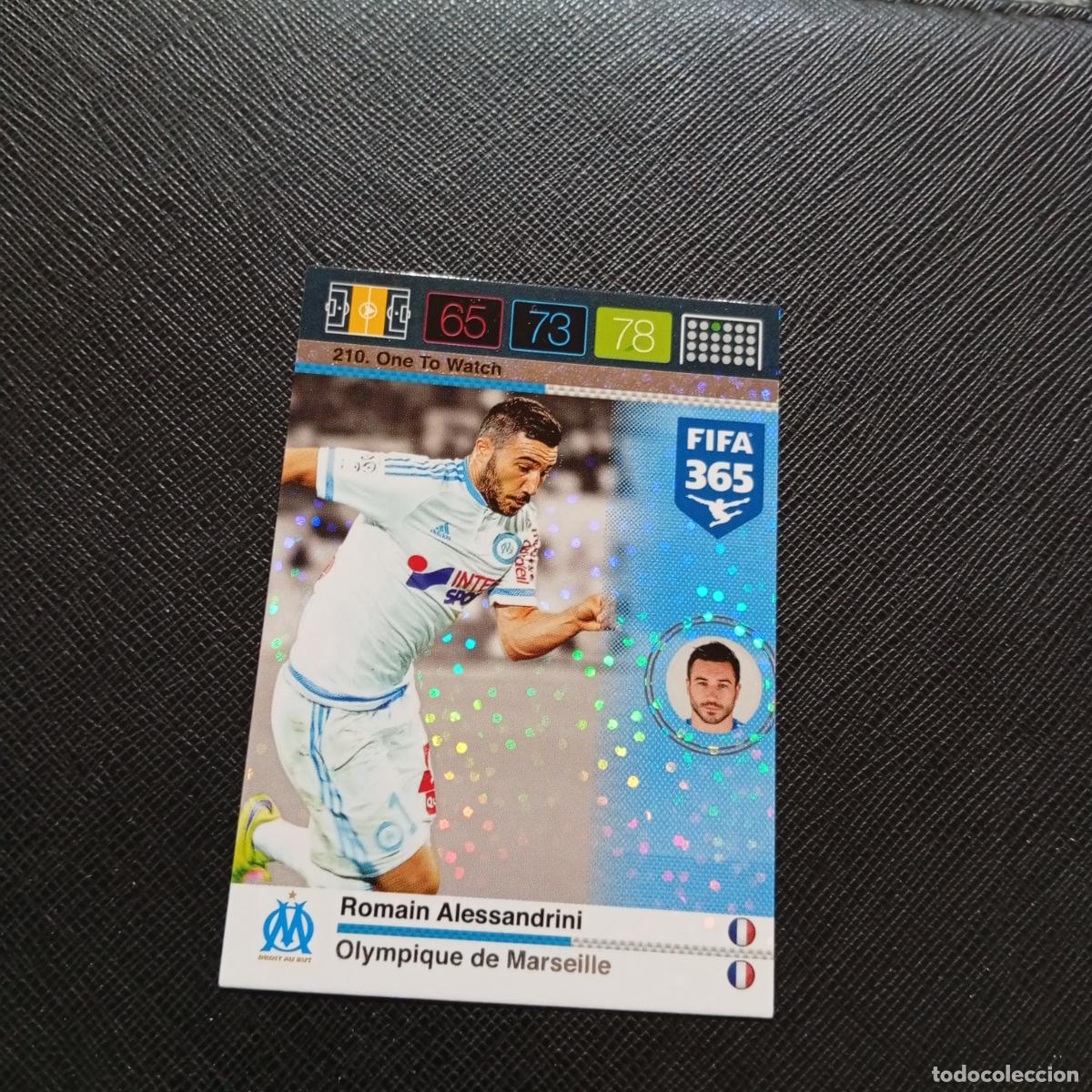 Cromos de F&uacute;tbol: 210 ALESSANDRINI MARSELLA ADRENALYN 2015 2016 FIFA 365 CROMO FUTBOL 15 16 - A182 PG361