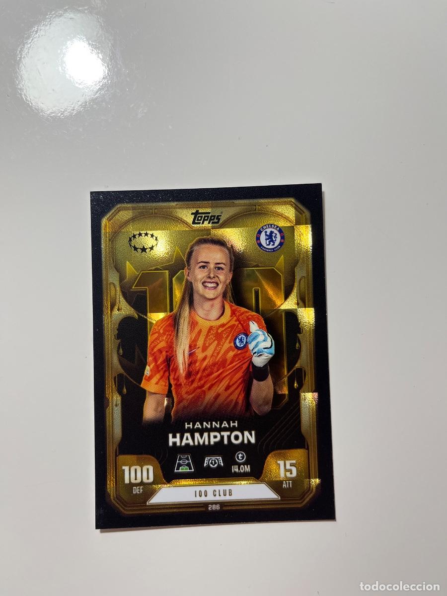 Fu&szlig;ball-Sticker: 286 Hannah Hampton 100 Club 25-26 Topps