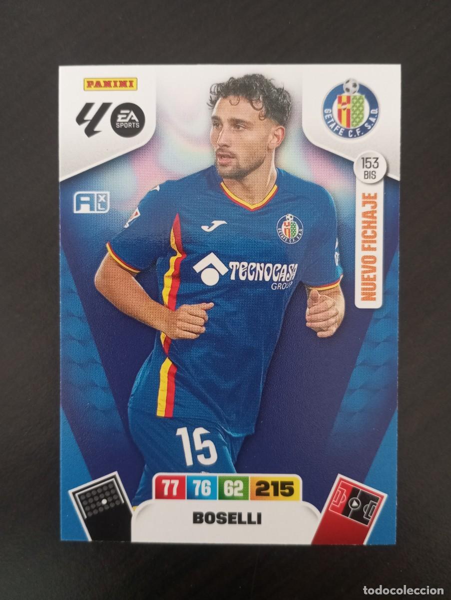 Fu&szlig;ball-Sticker: CARD ADRENALYN XL PANINI 2025-2026 25 26 NUEVO FICHAJE BOSELLI GETAFE 153 BIS