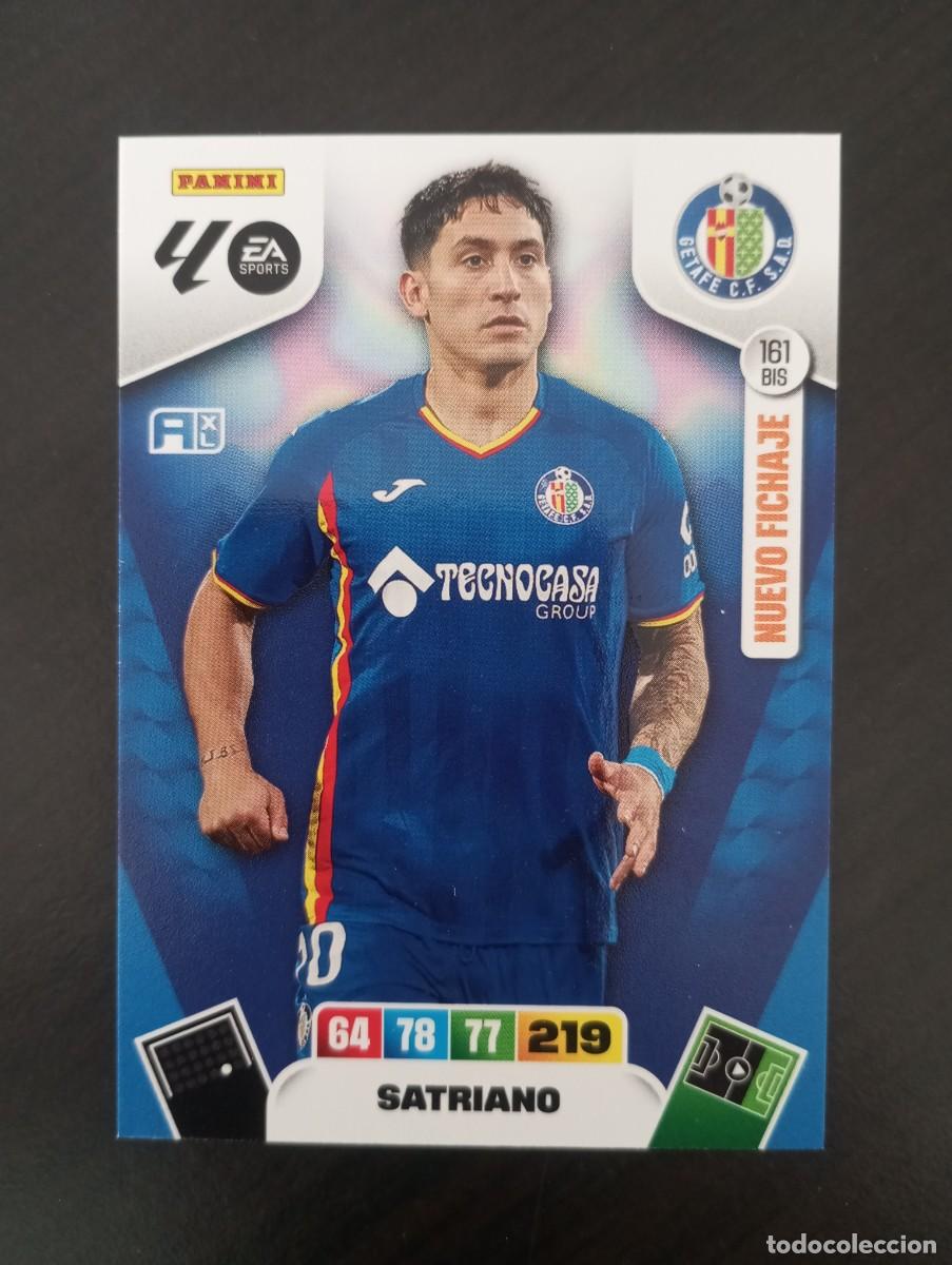 Fu&szlig;ball-Sticker: CARD ADRENALYN XL PANINI 2025-2026 25 26 NUEVO FICHAJE SATRIANO GETAFE 161 BIS